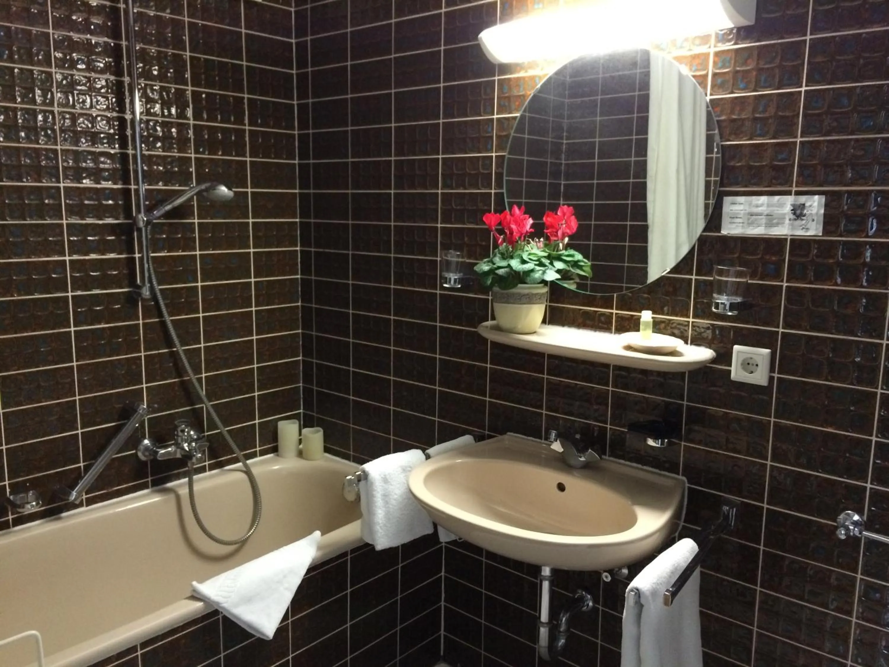 Bathroom in Teutonia Hotel