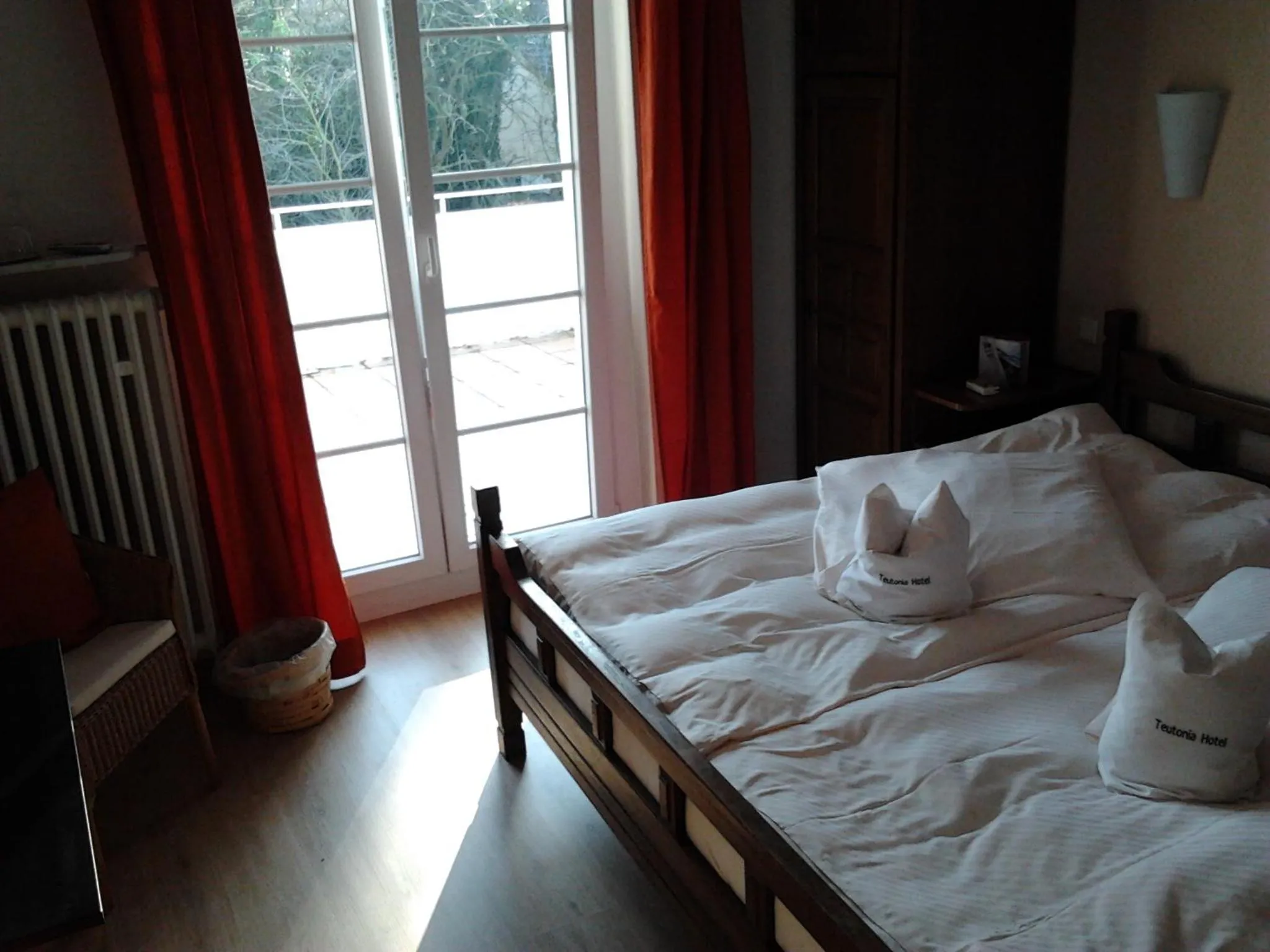 Bed in Teutonia Hotel