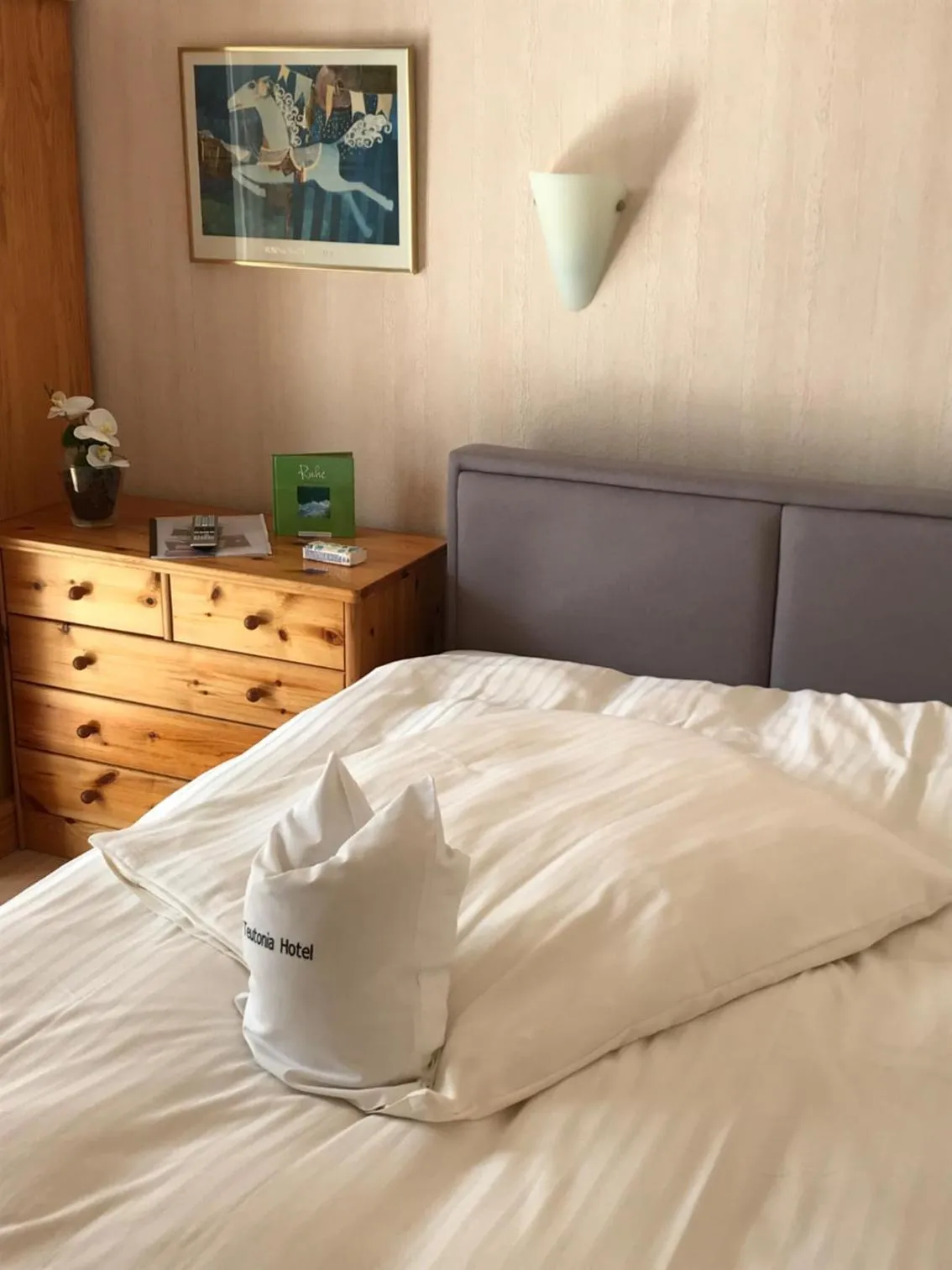 Bed in Teutonia Hotel