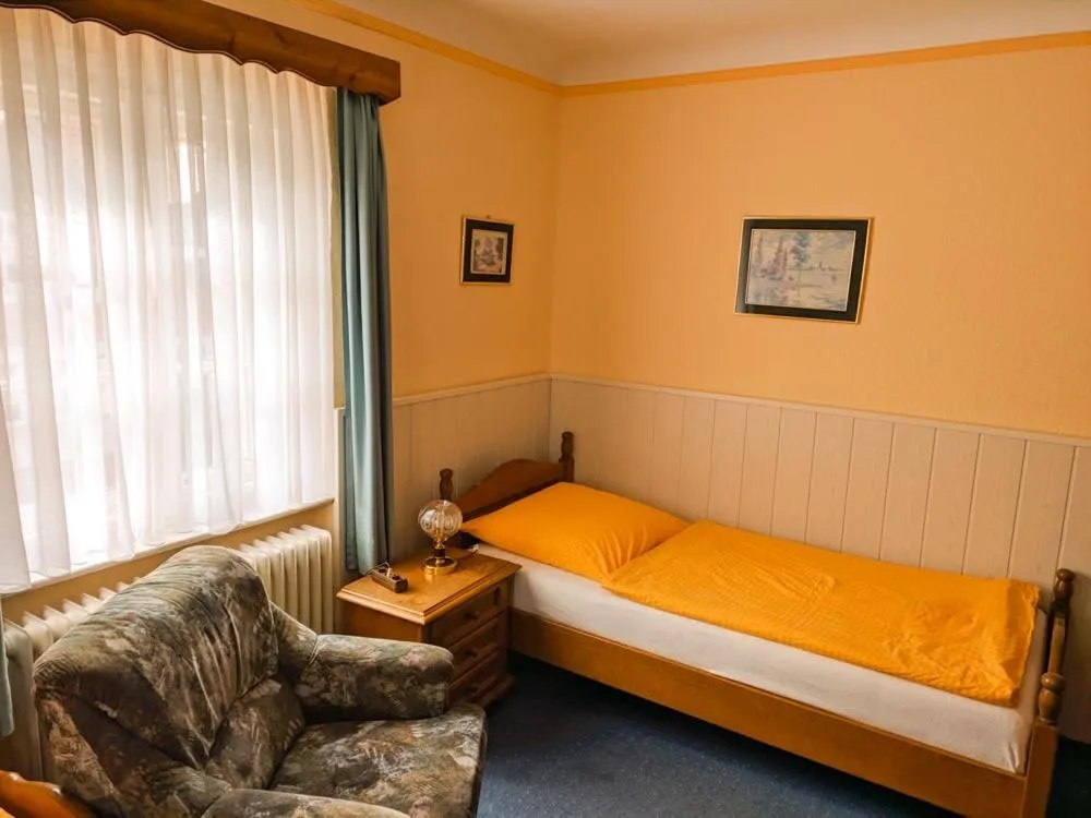 Bed in Landhotel Waldschänke