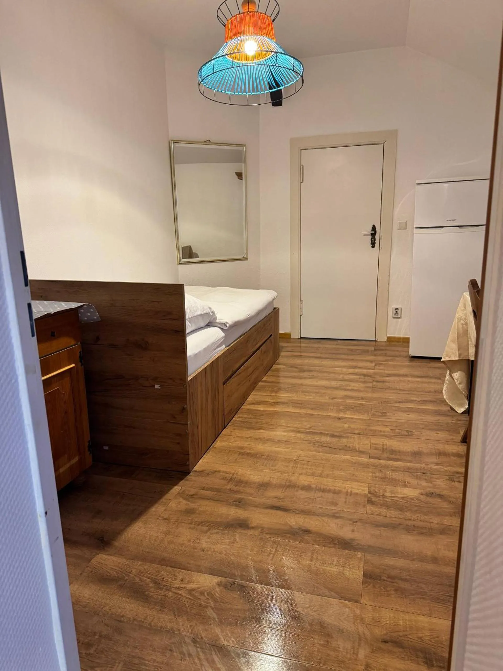 Bed in Landhotel Waldschänke