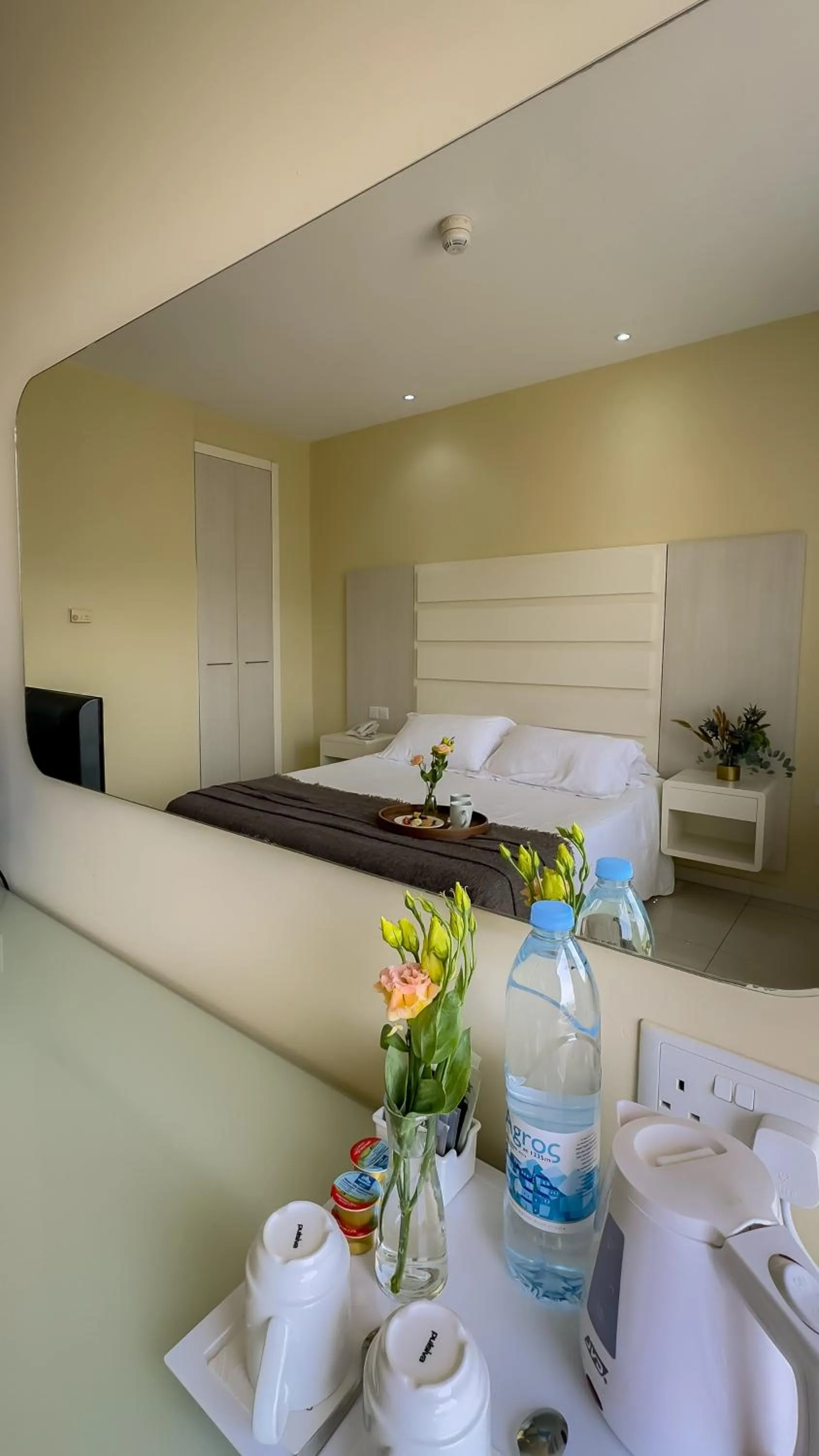 Bed in Tasia Maris Beach Hotel - Adults Only