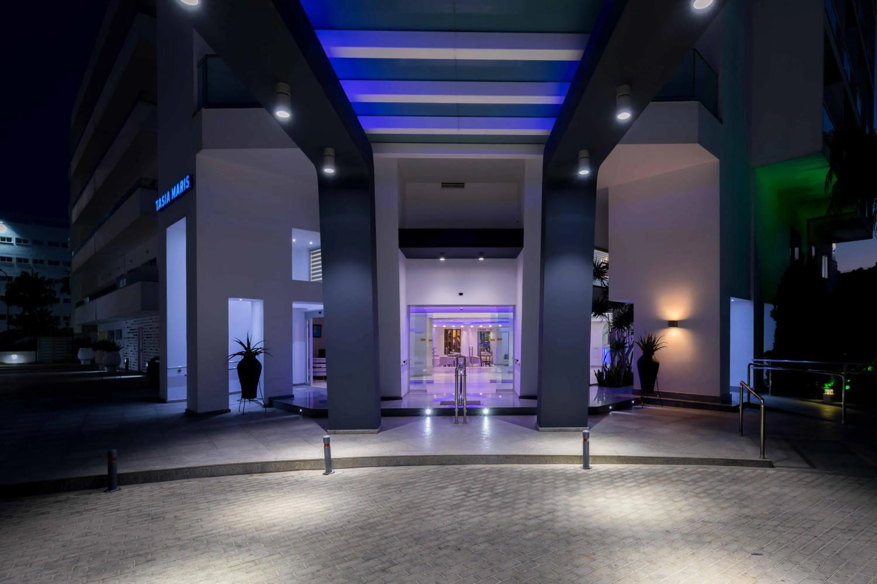 Facade/entrance in Tasia Maris Beach Hotel - Adults Only