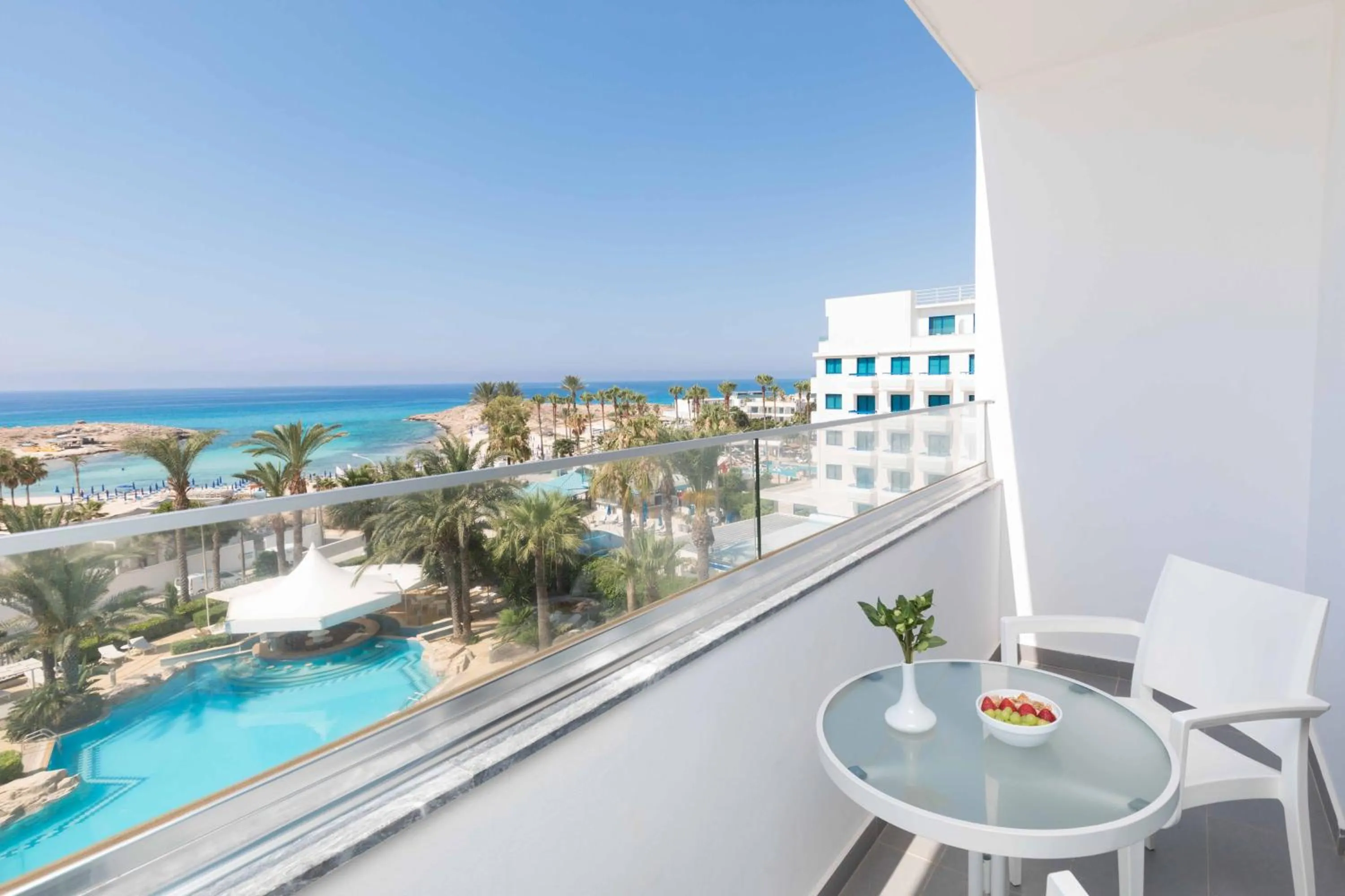Balcony/Terrace in Tasia Maris Beach Hotel - Adults Only
