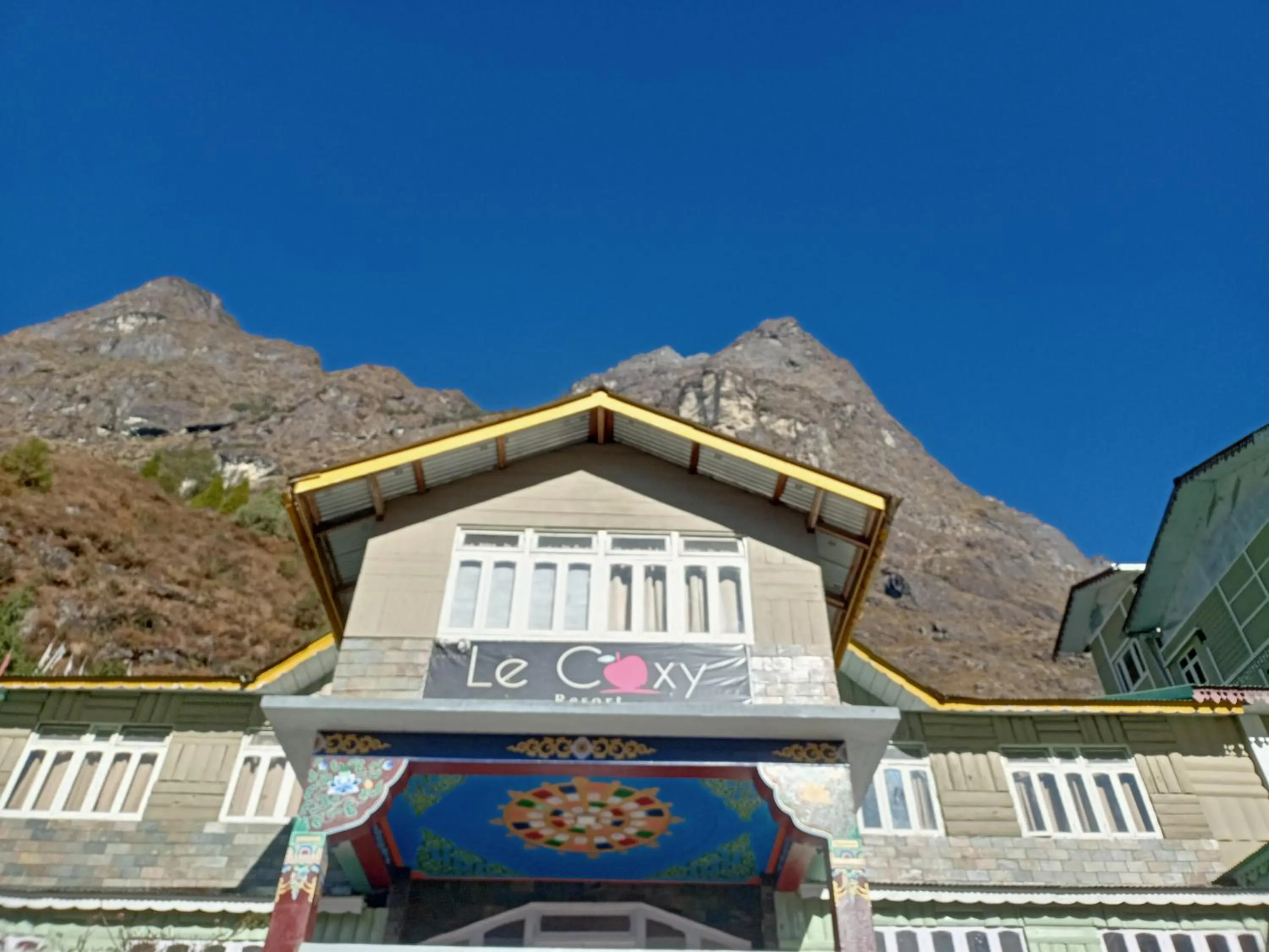 Natural landscape in Le Coxy Resort Lachung