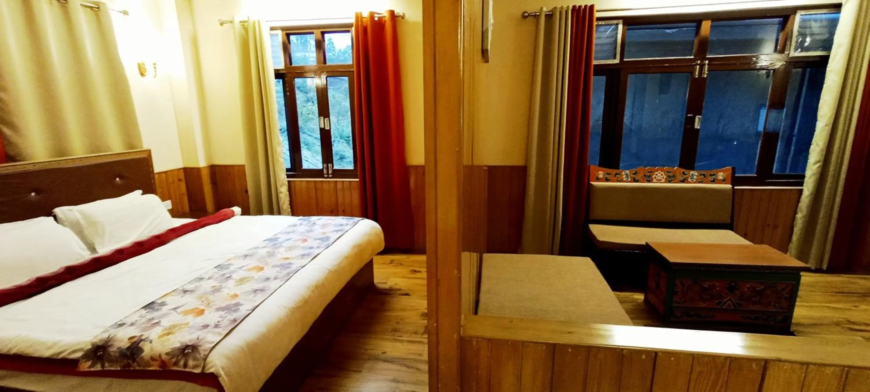 Bedroom in Le Coxy Resort Lachung