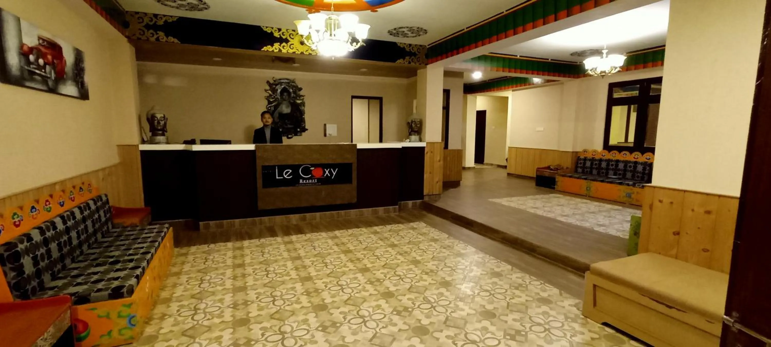 Lobby or reception in Le Coxy Resort Lachung