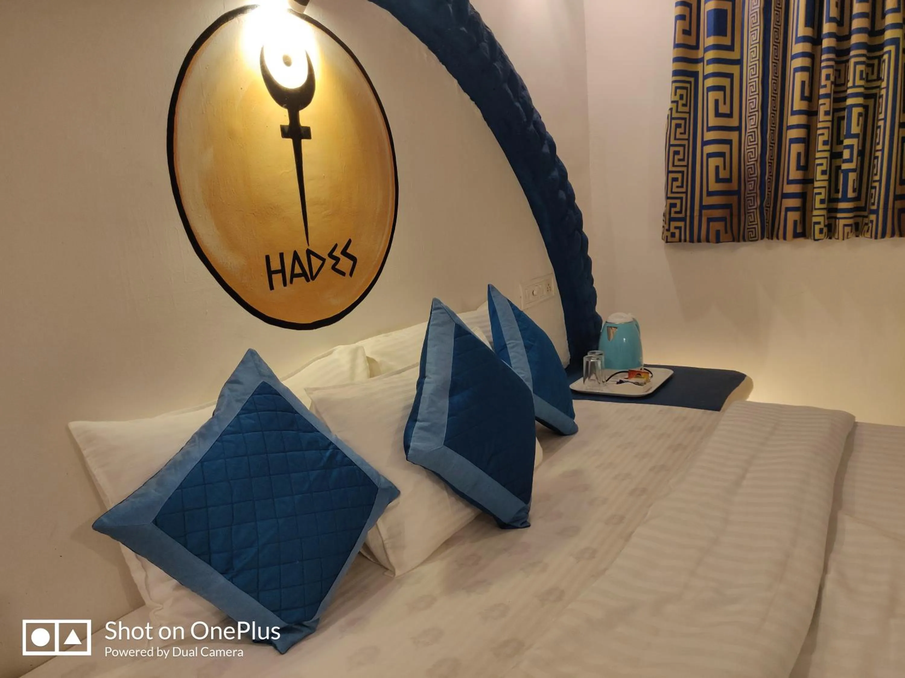 Bed in Makarios Boutique Hotel