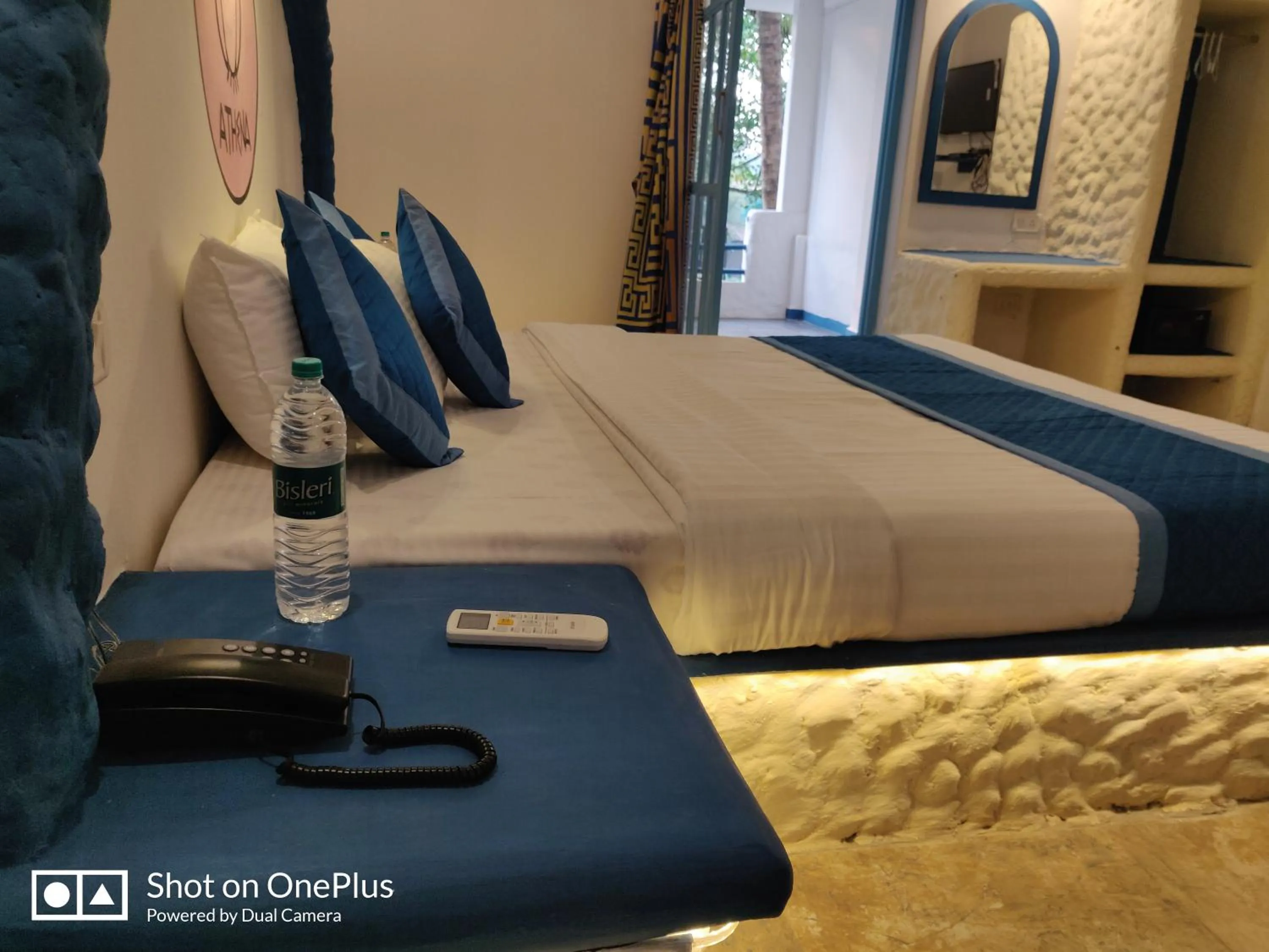 Bed in Makarios Boutique Hotel