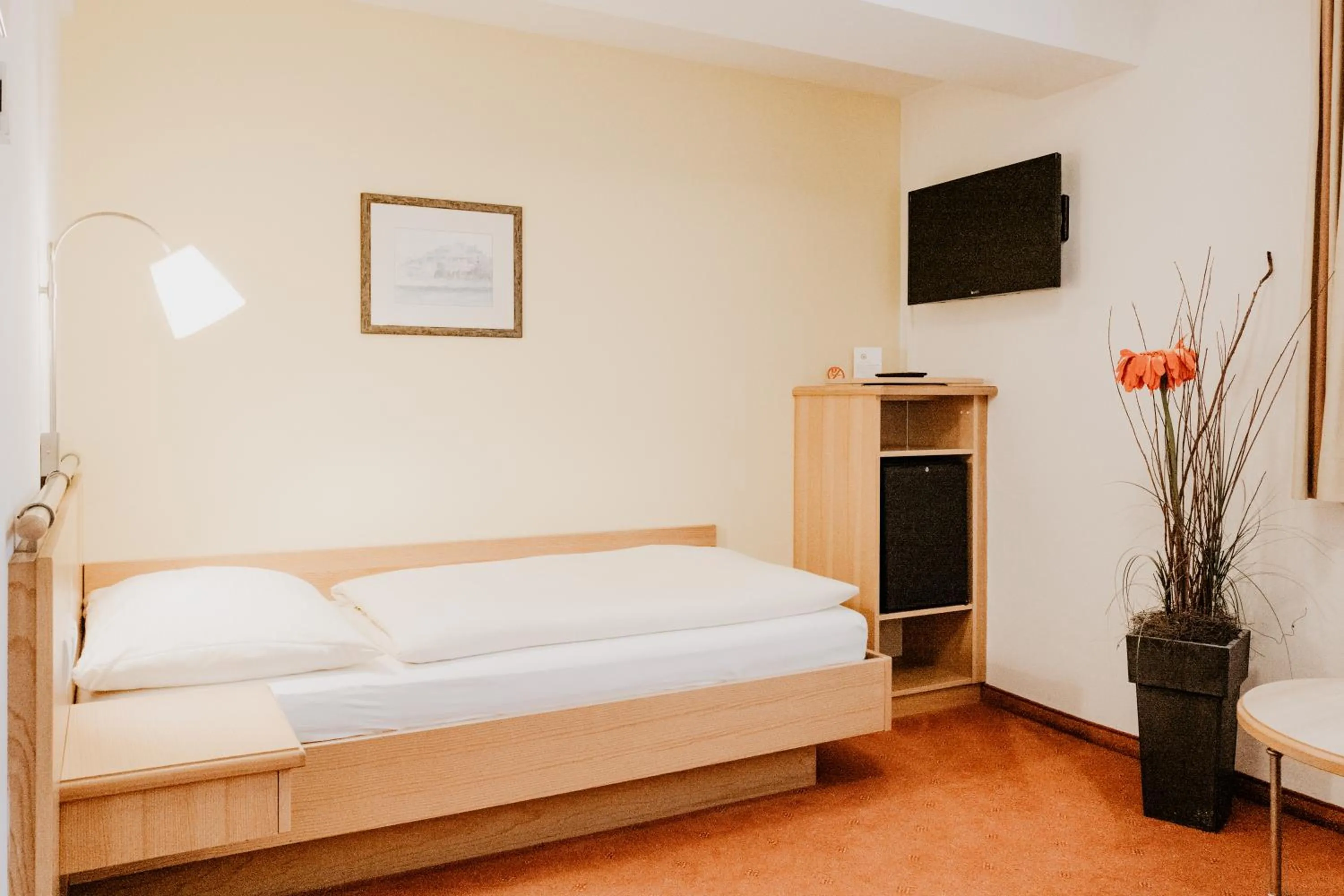 Bed in Hotel Kohlpeter