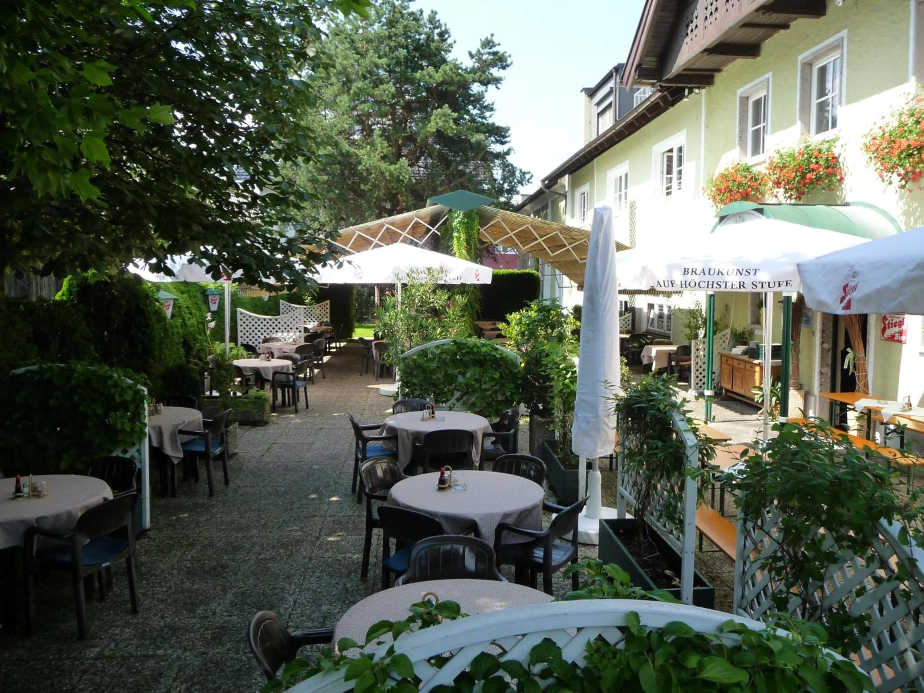Patio in Hotel Kohlpeter