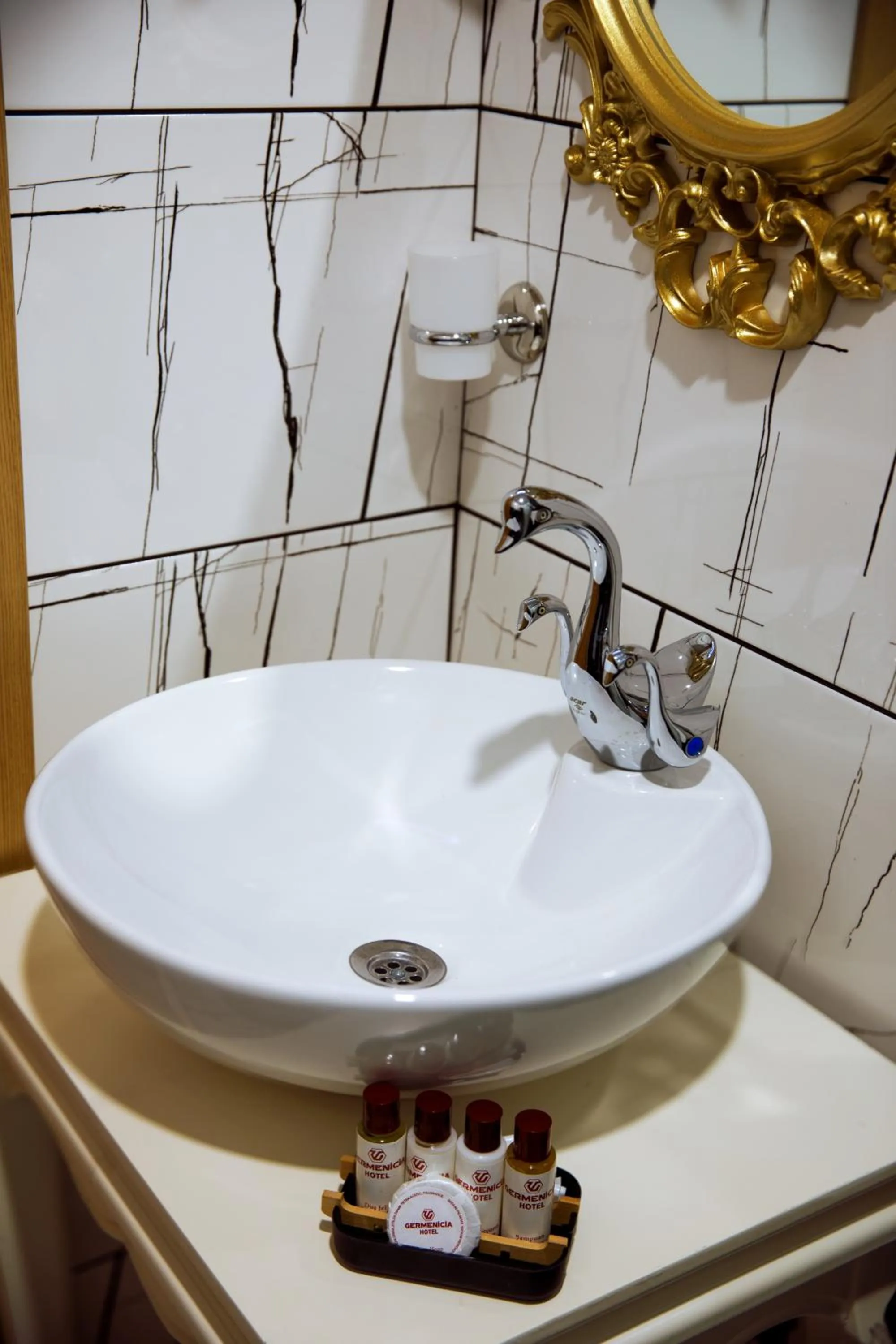 Bathroom in Germenicia Hotel