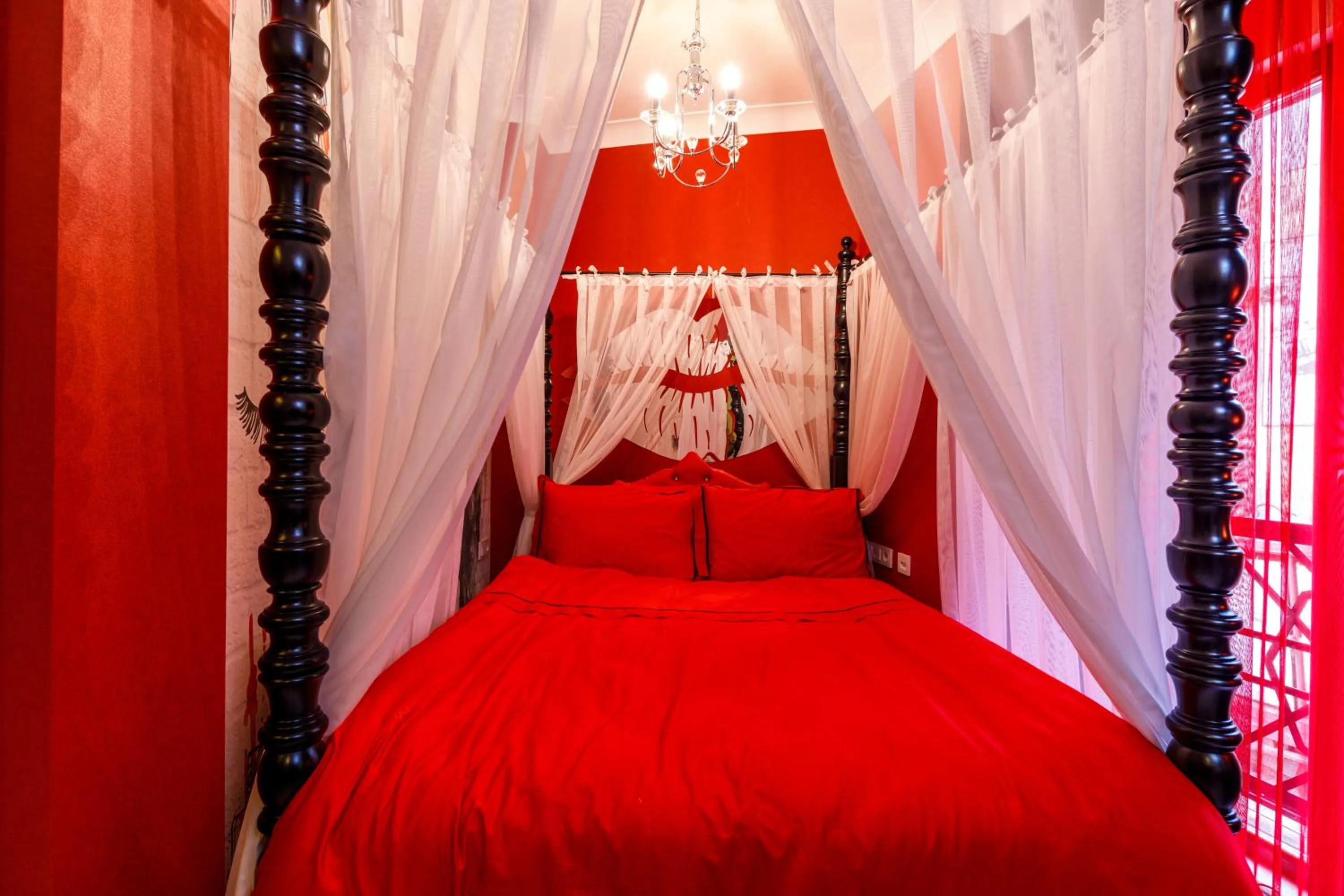 Bed in Germenicia Hotel