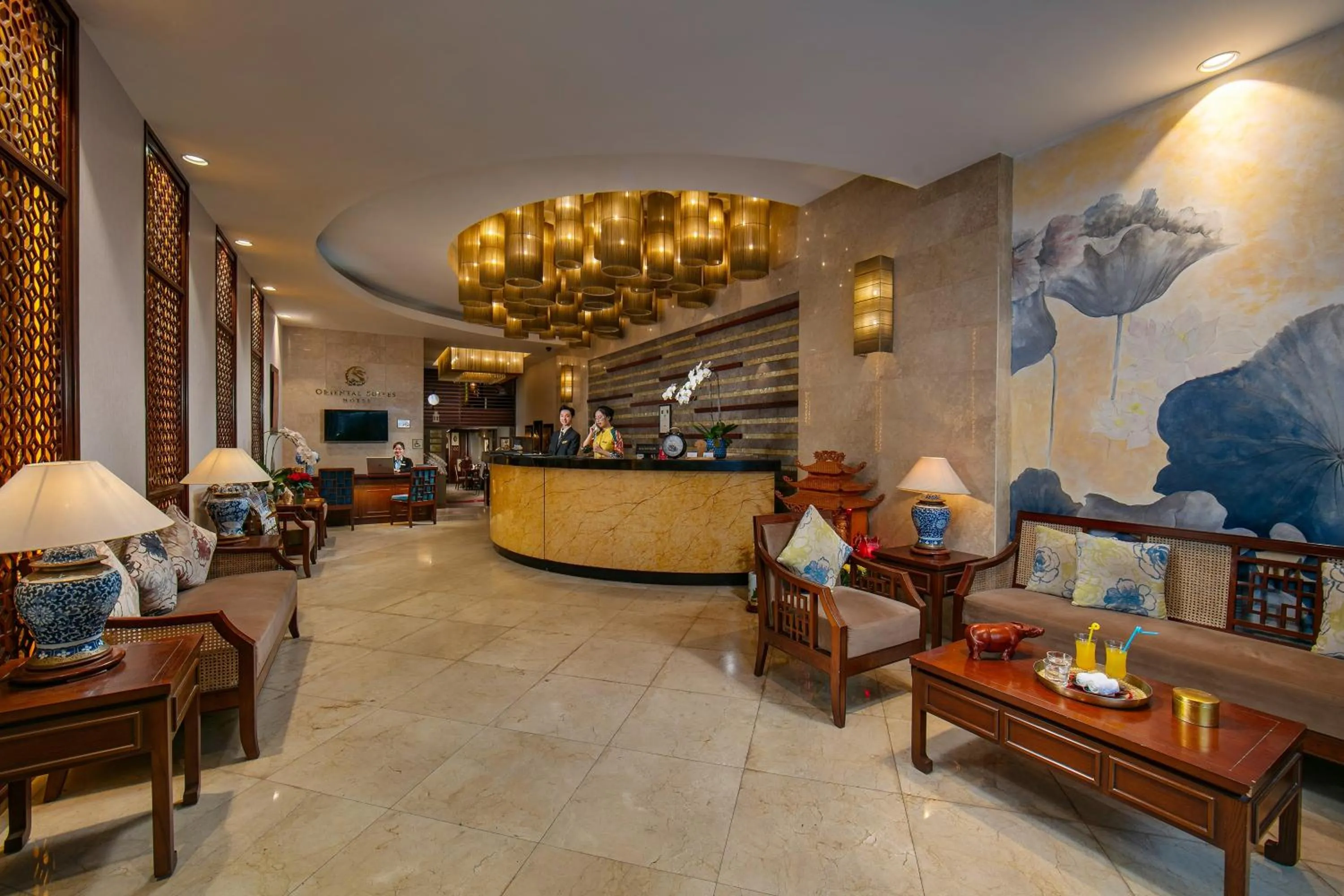 Lobby or reception in Oriental Suites Hotel & Spa