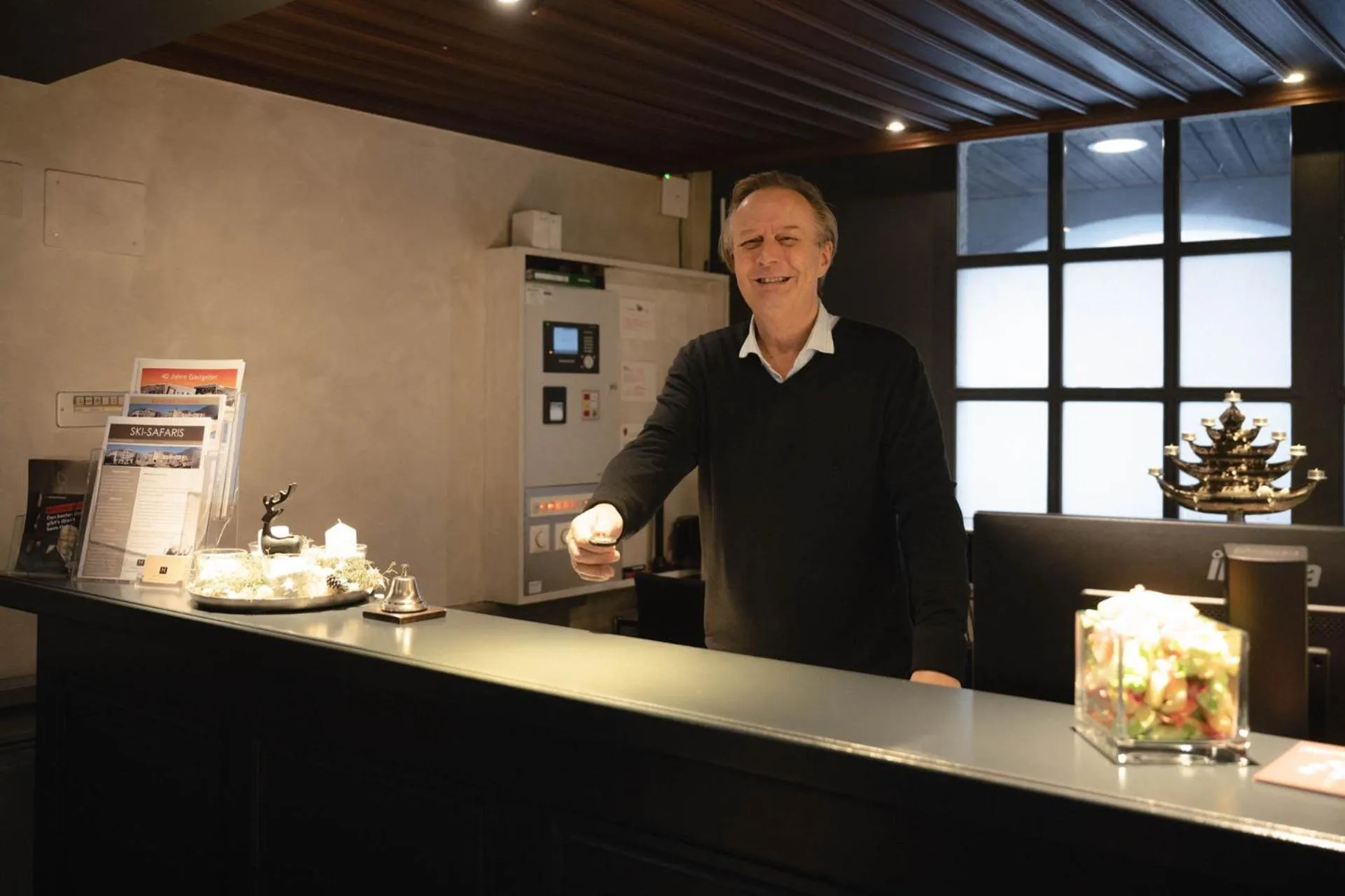 Lobby or reception in HotelChur.ch