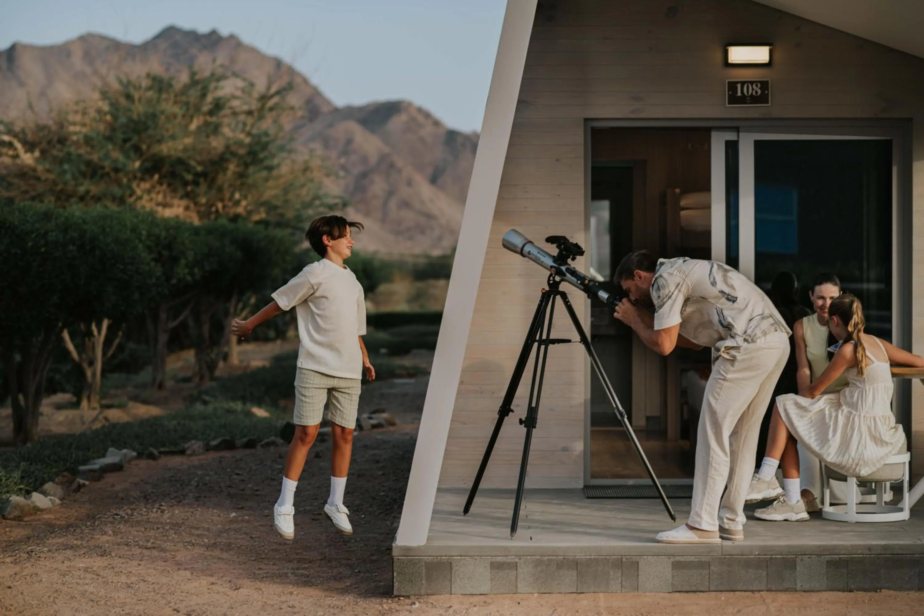 Area and facilities in JA Hatta Fort Hotel