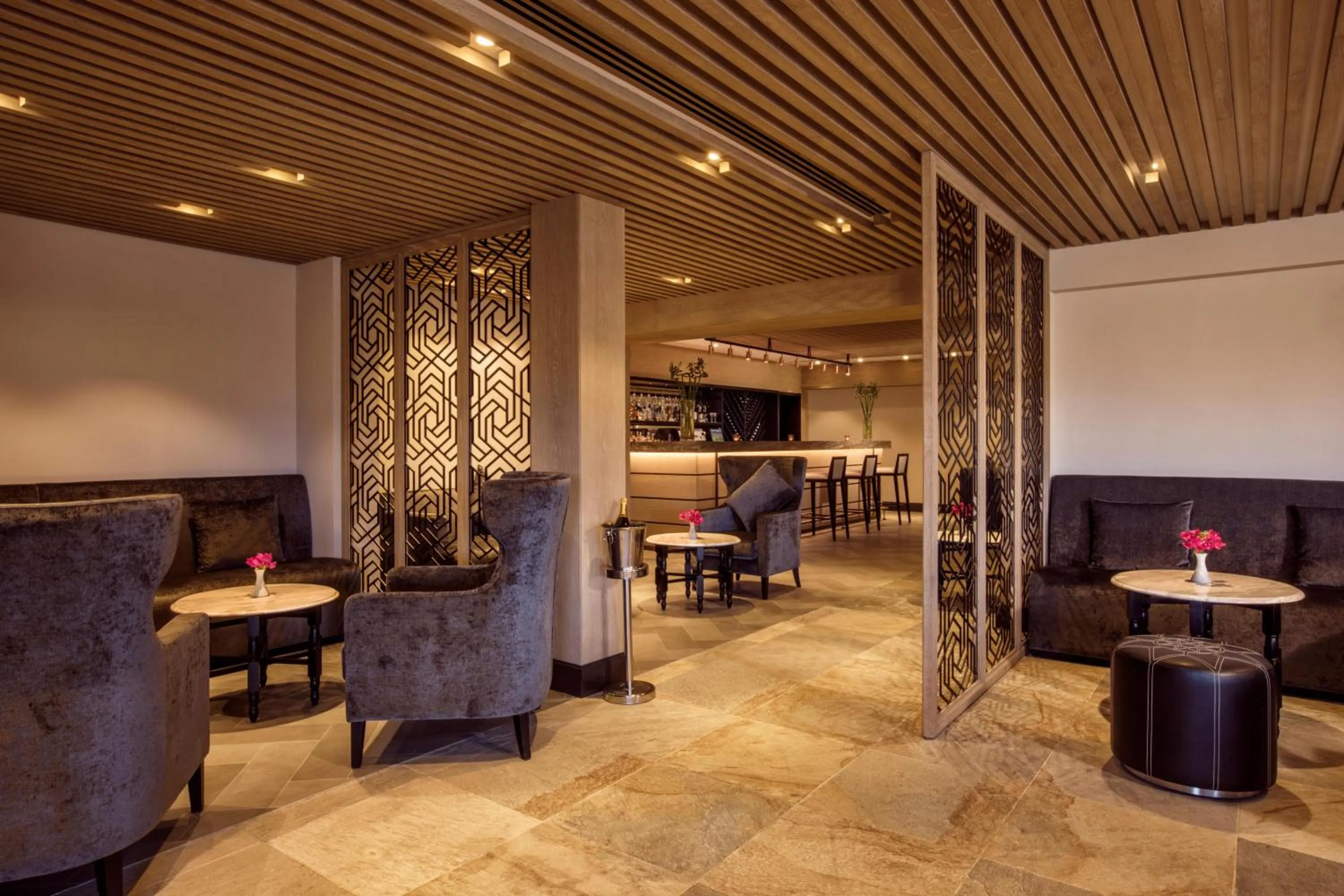 Lobby or reception in JA Hatta Fort Hotel