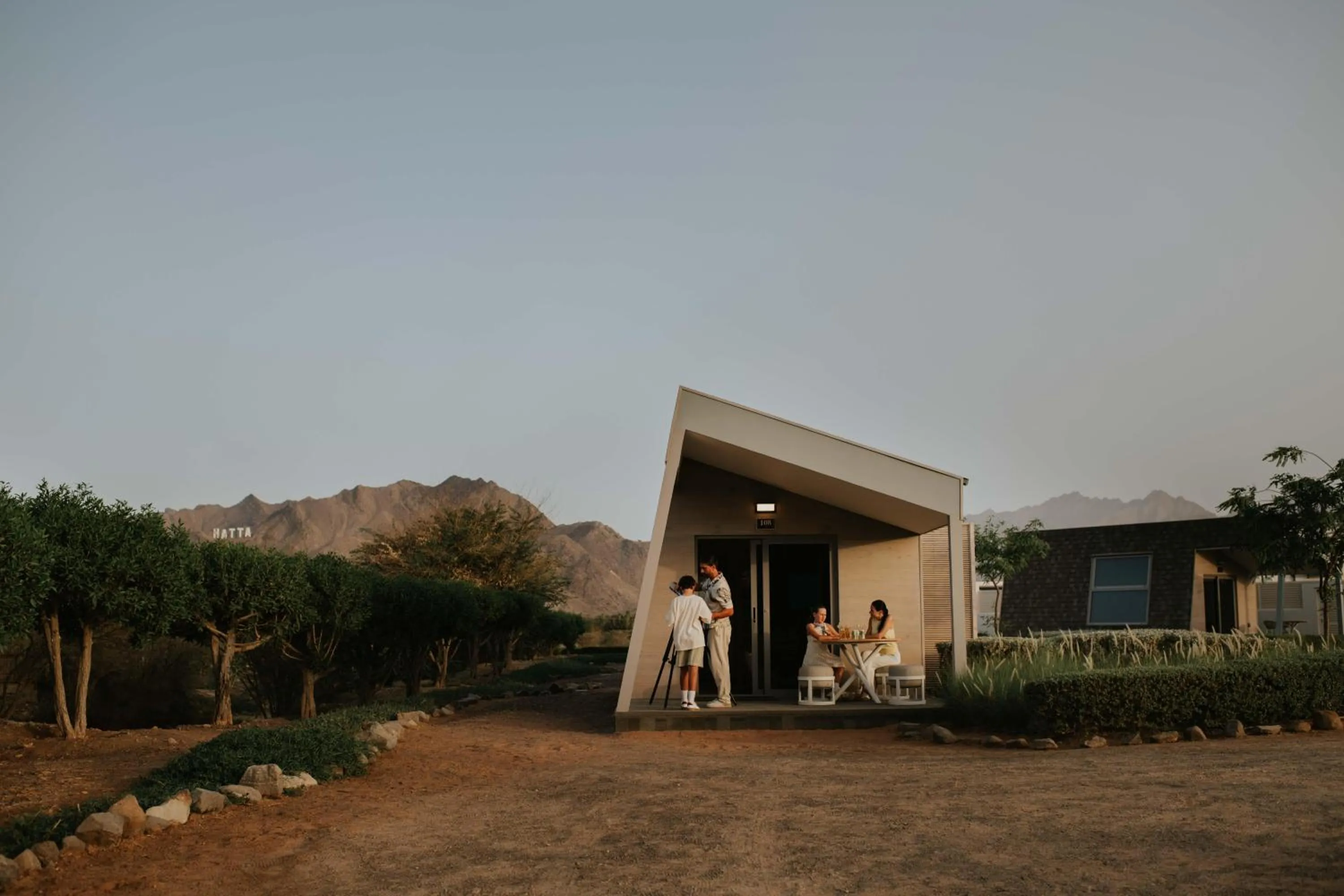 Property building in JA Hatta Fort Hotel