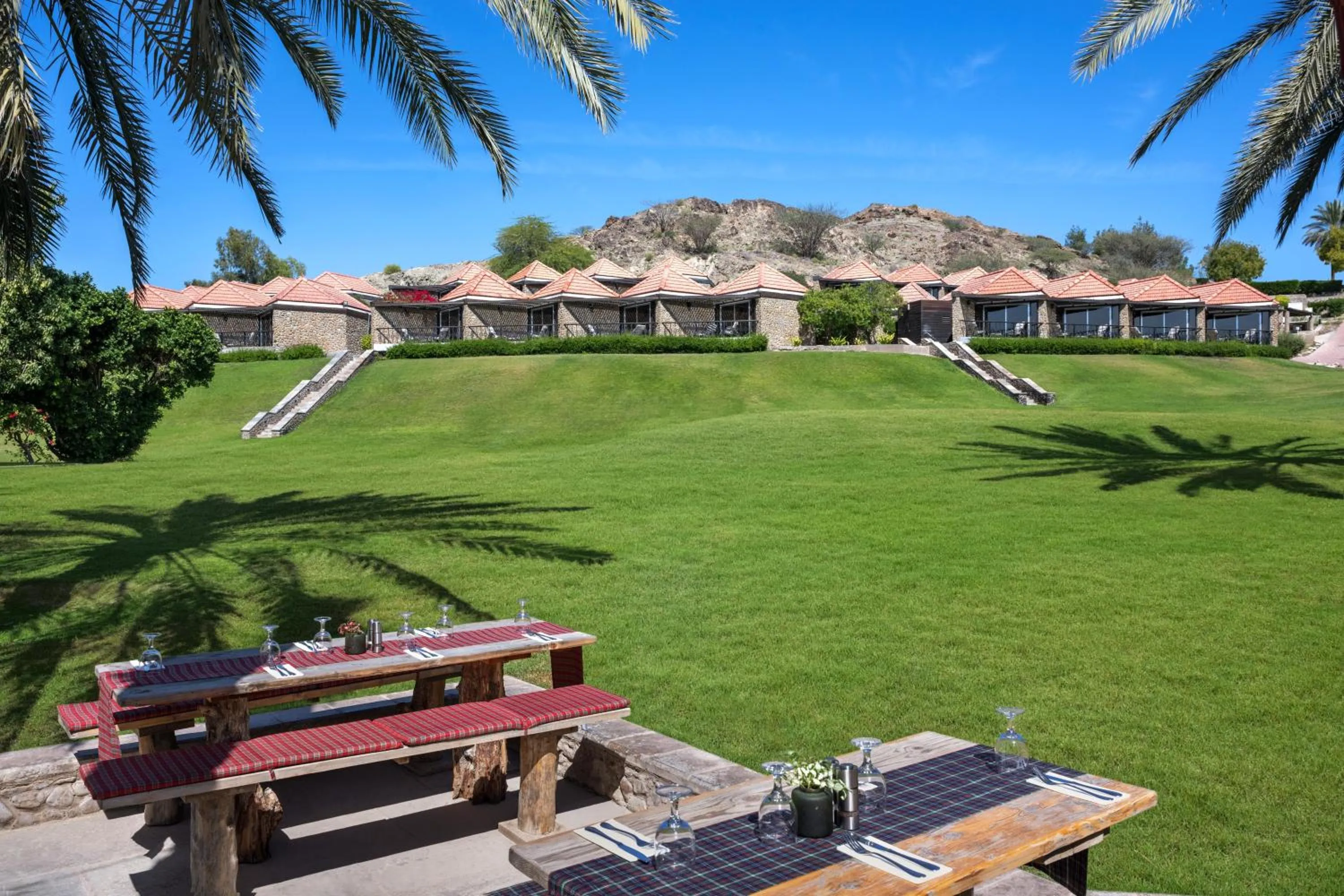 Property building in JA Hatta Fort Hotel