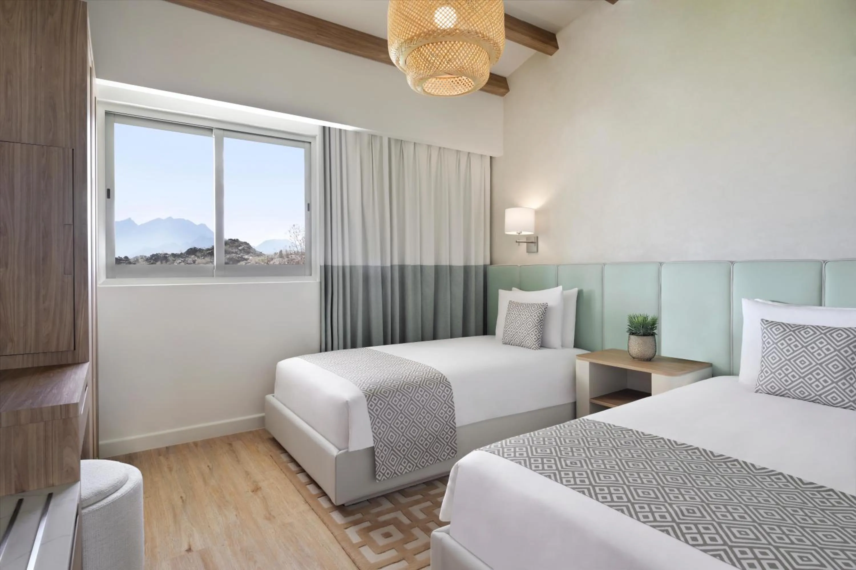 Photo of the whole room, Bed in JA Hatta Fort Hotel