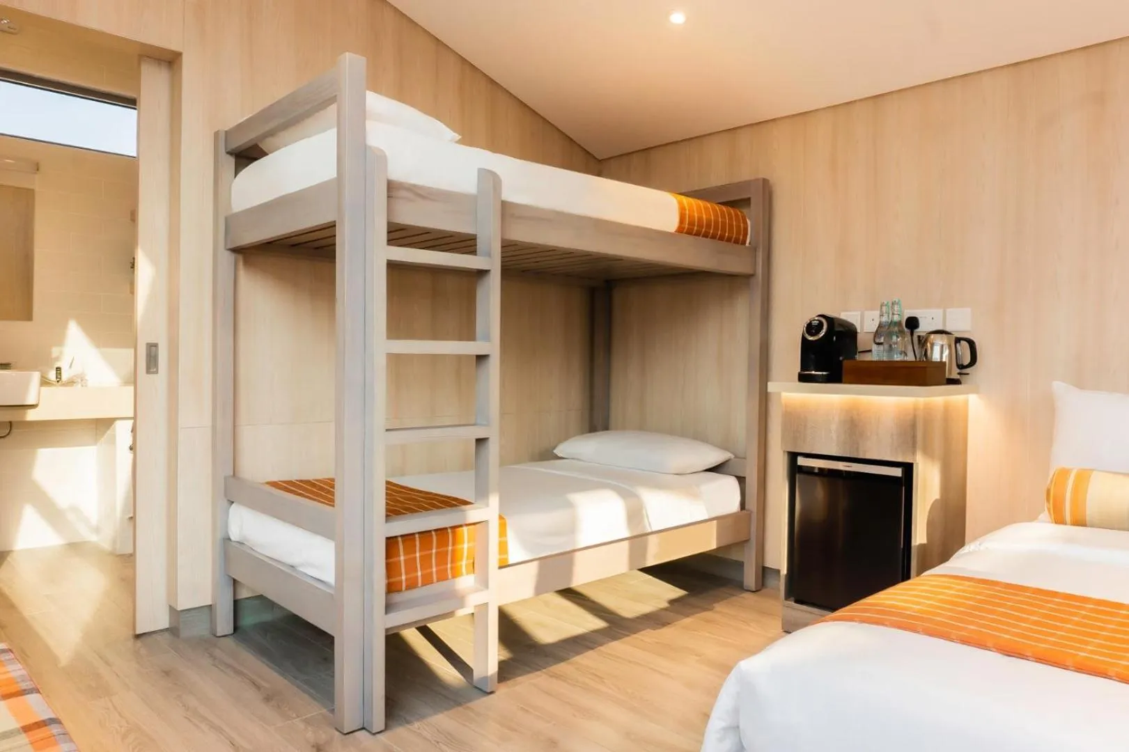 Bed in JA Hatta Fort Hotel