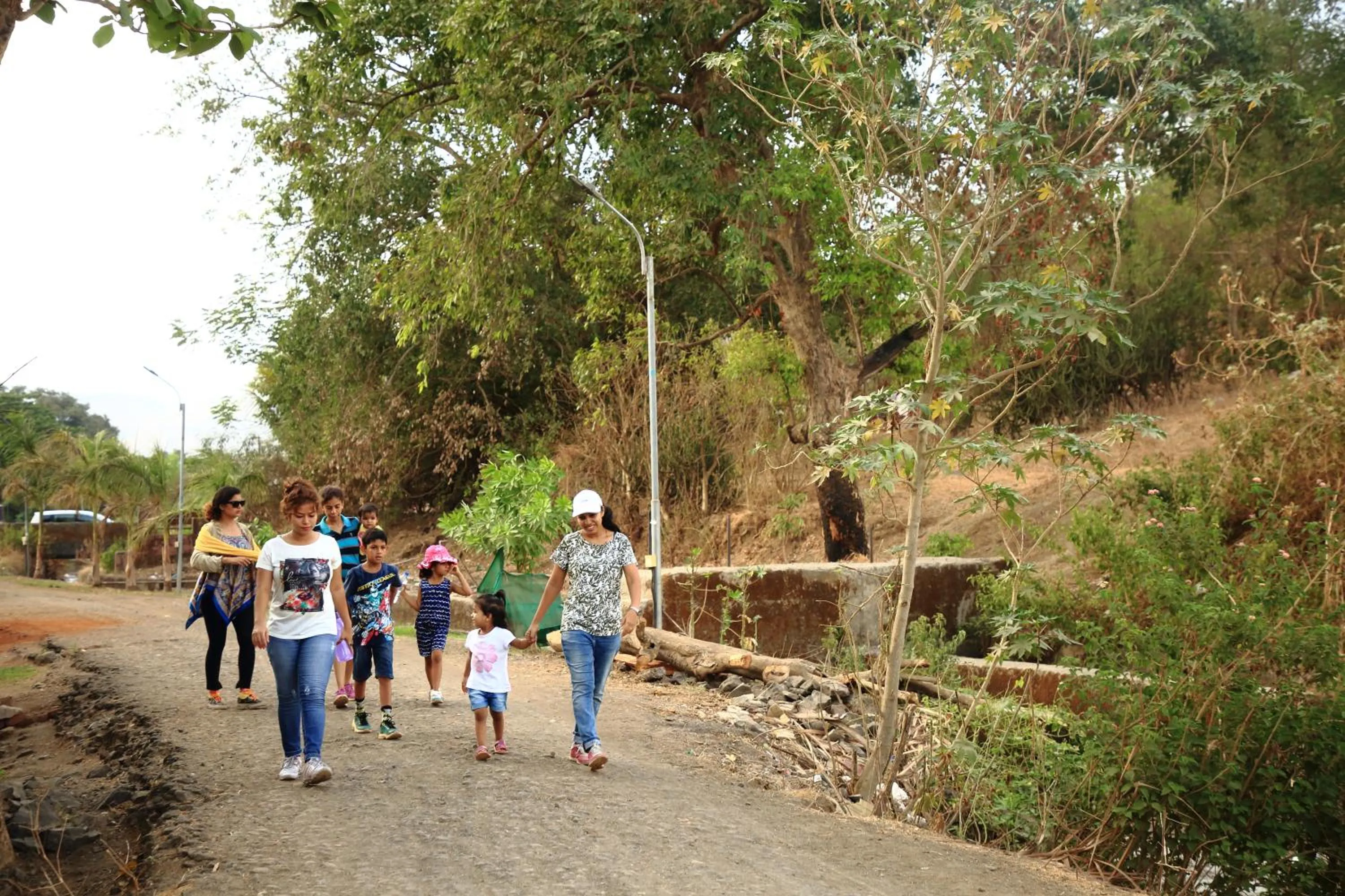 People in Pinewood Resort