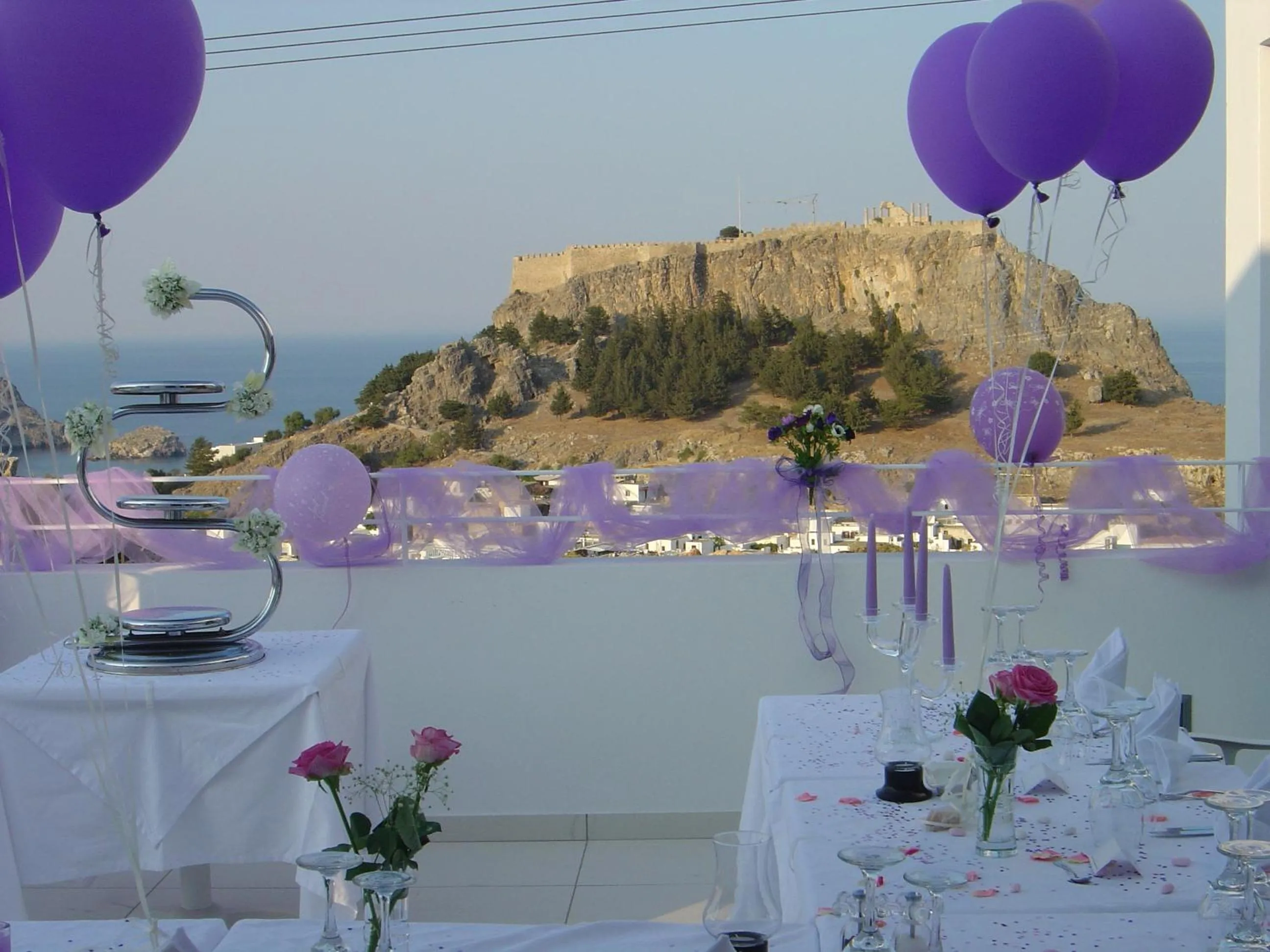 Restaurant/places to eat in Lindos View Hotel