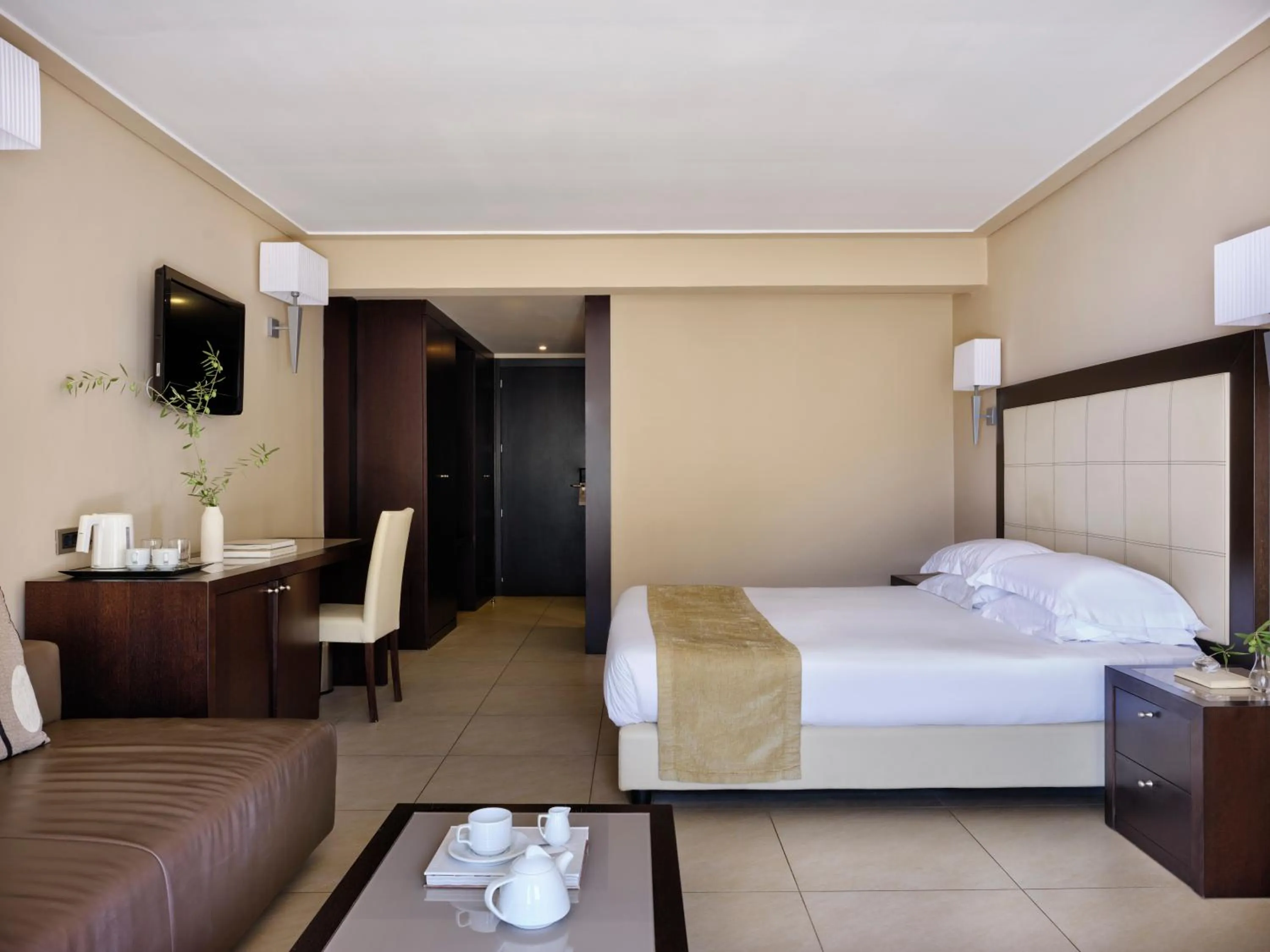 Bed in Atlantica Grand Mediterraneo Resort - Adults Only