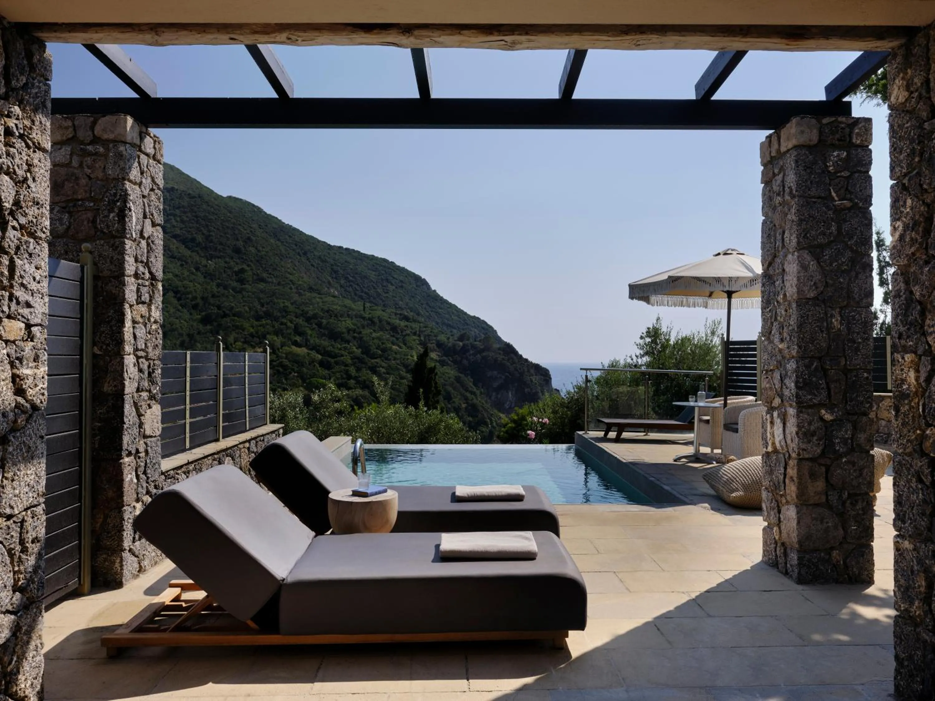 Swimming pool in Atlantica Grand Mediterraneo Resort - Adults Only