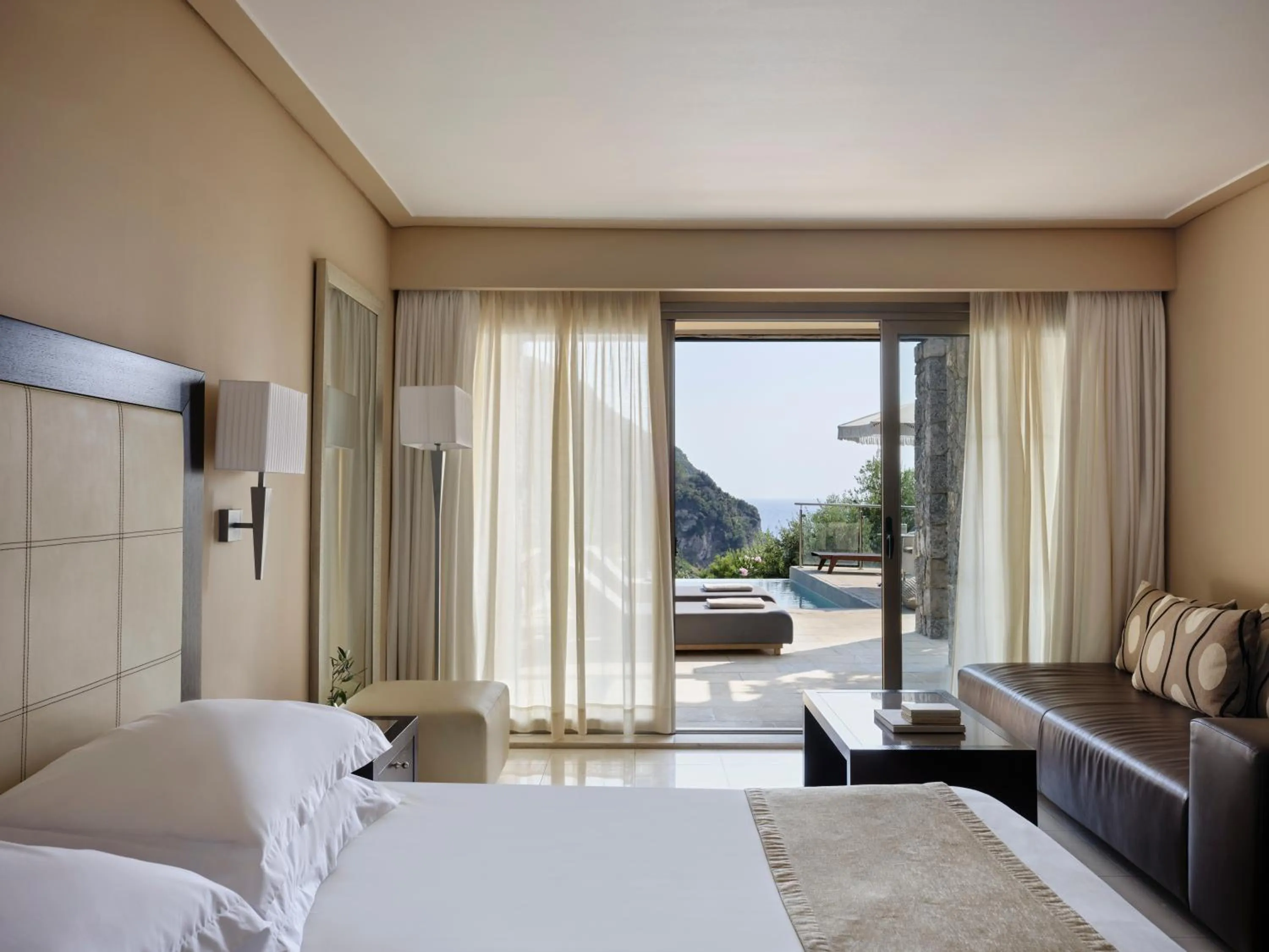 Bed in Atlantica Grand Mediterraneo Resort - Adults Only