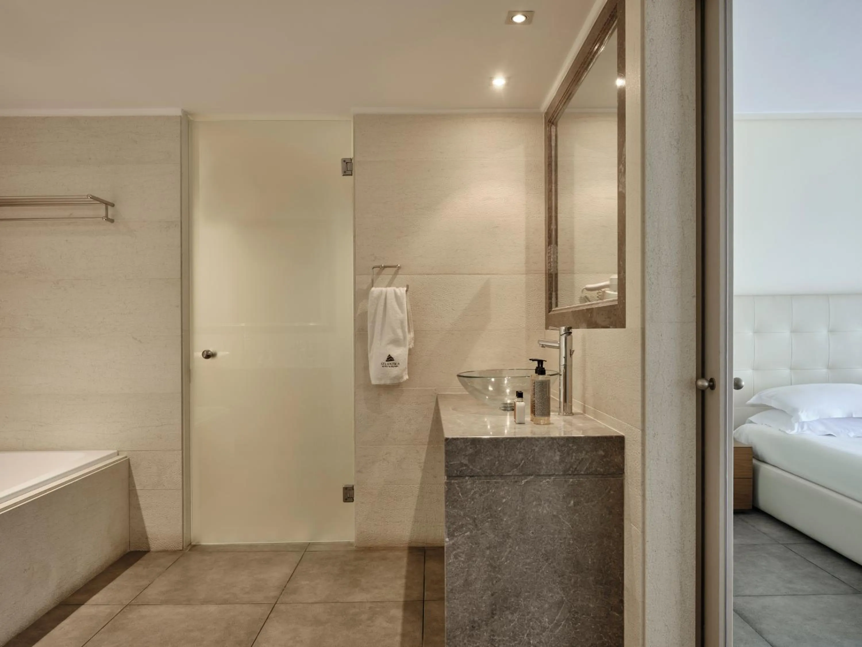 Bed in Atlantica Grand Mediterraneo Resort - Adults Only