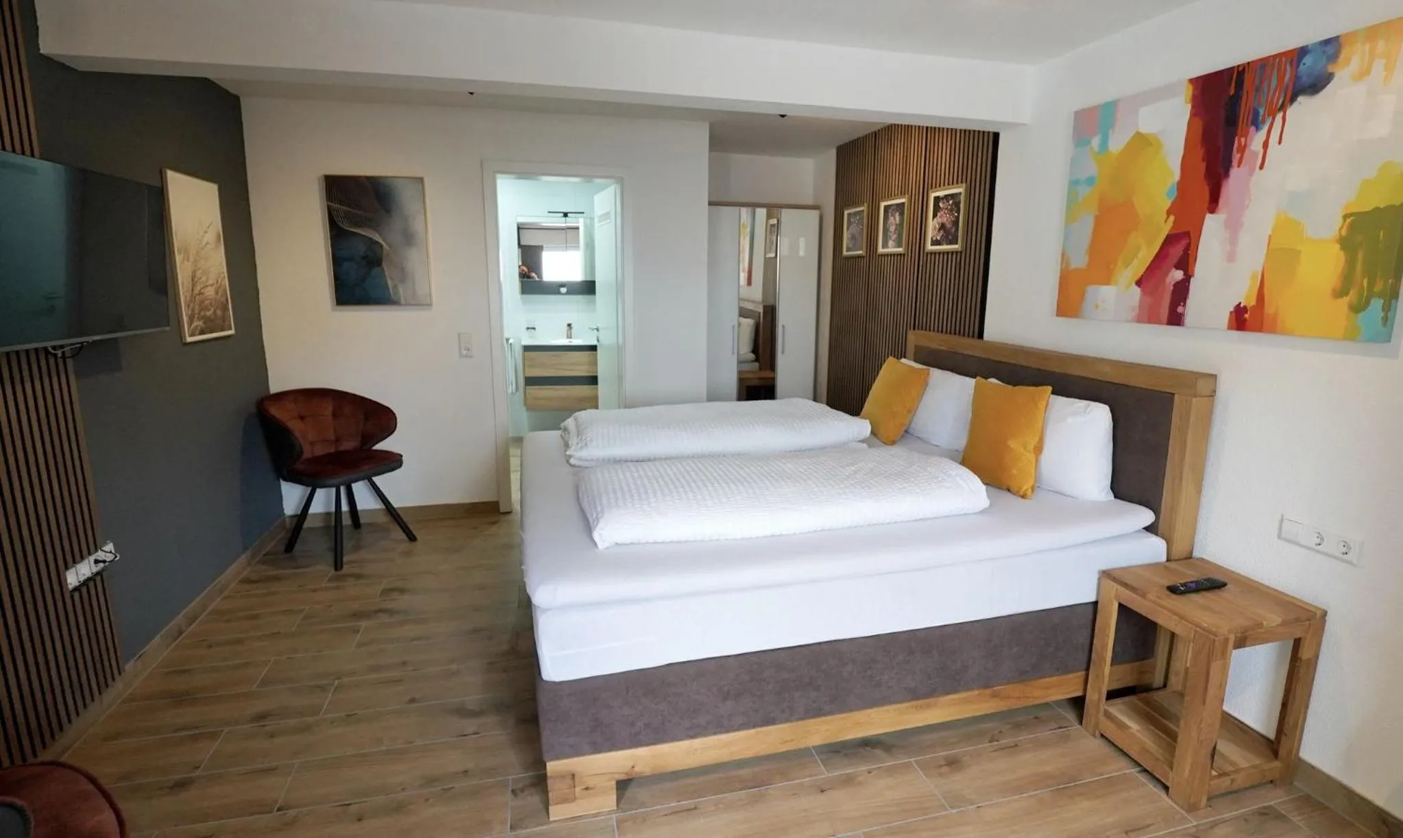 Bed in Hotel 7 Winden