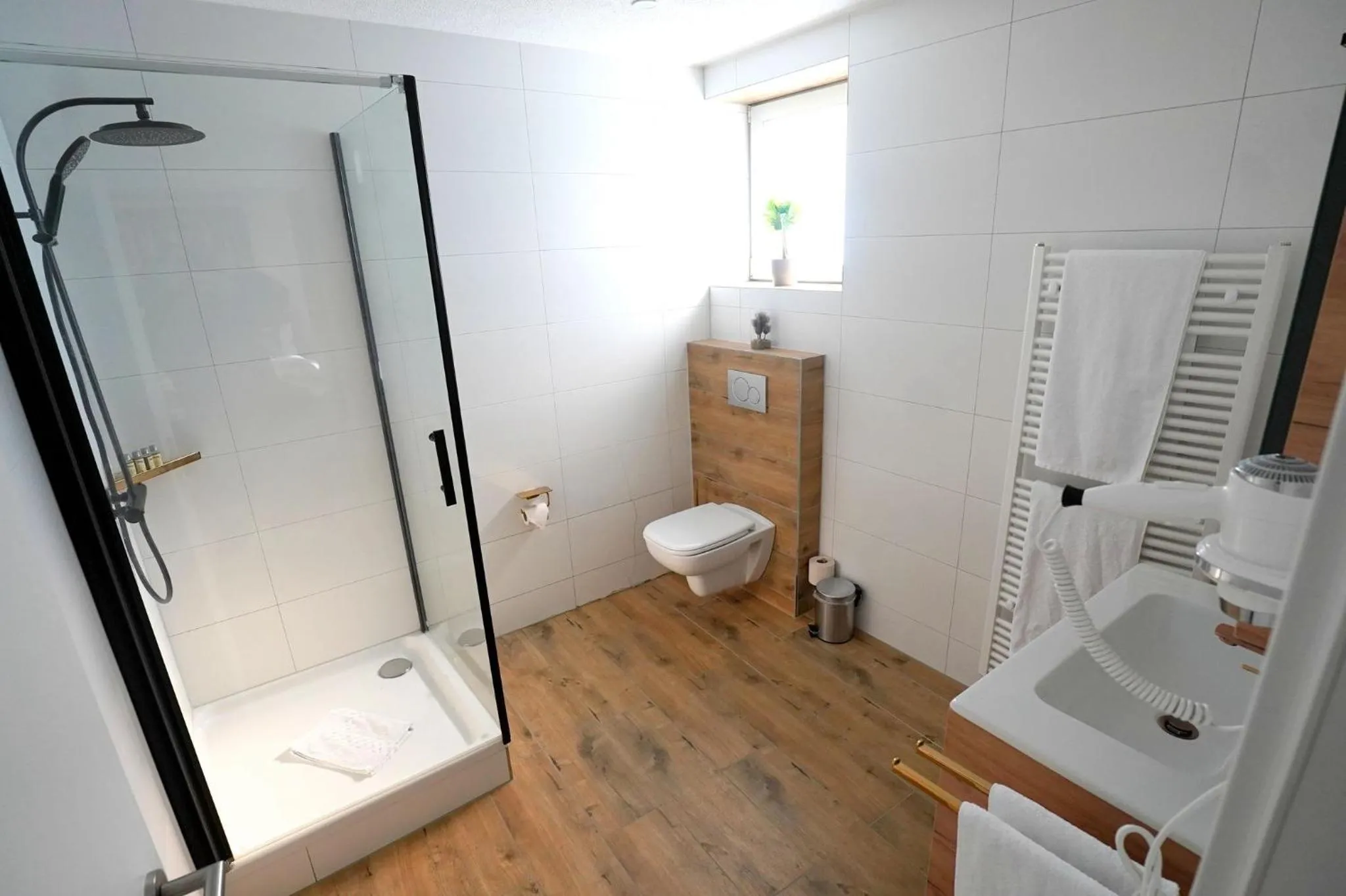 Shower in Hotel 7 Winden