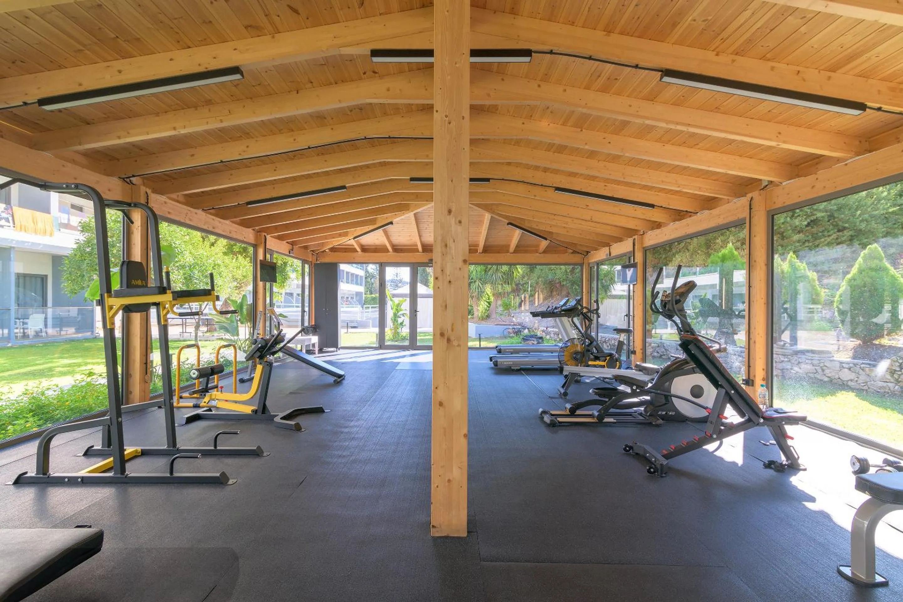 Fitness centre/facilities in Oceanis Beach Hotel