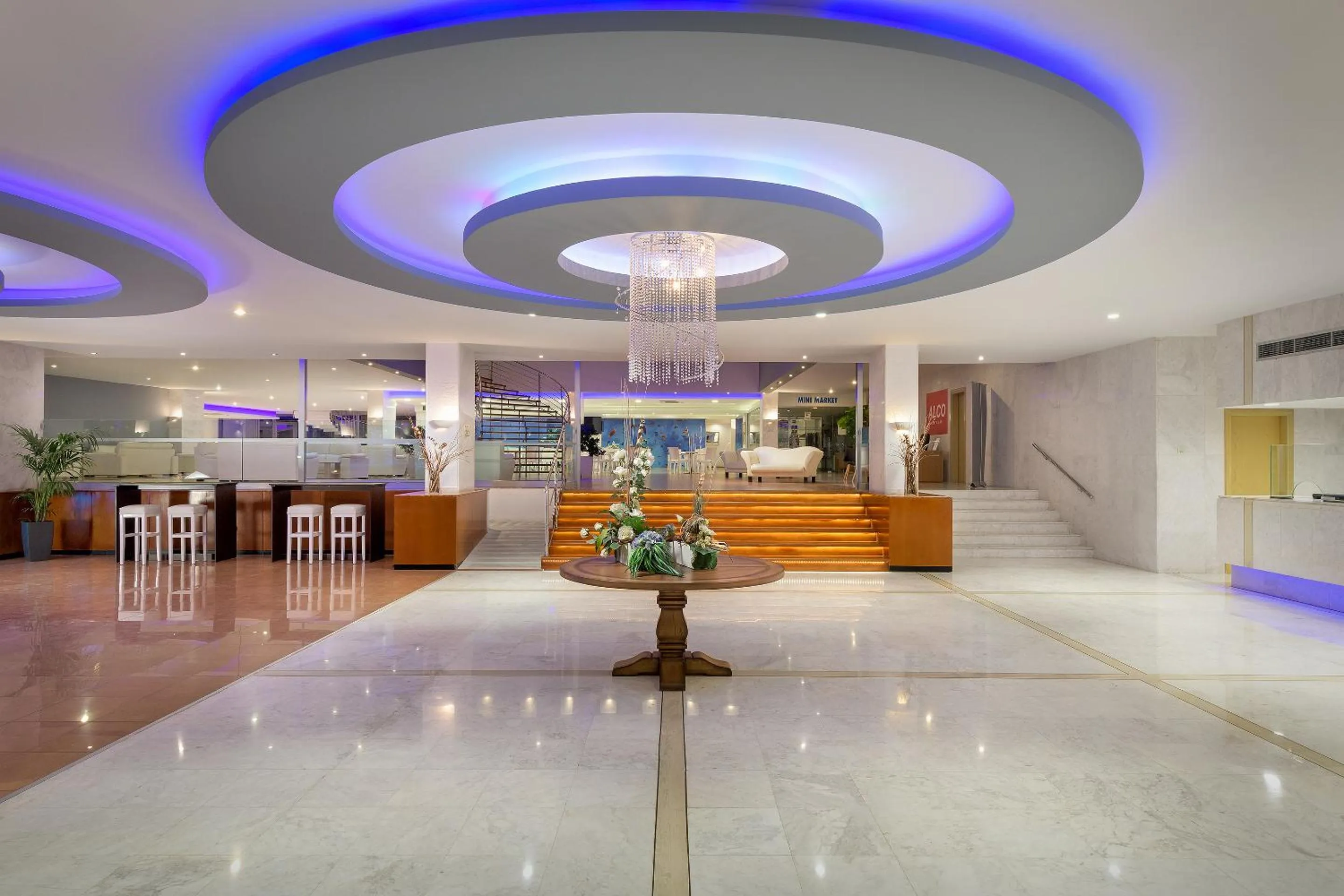 Lobby or reception in Oceanis Beach Hotel