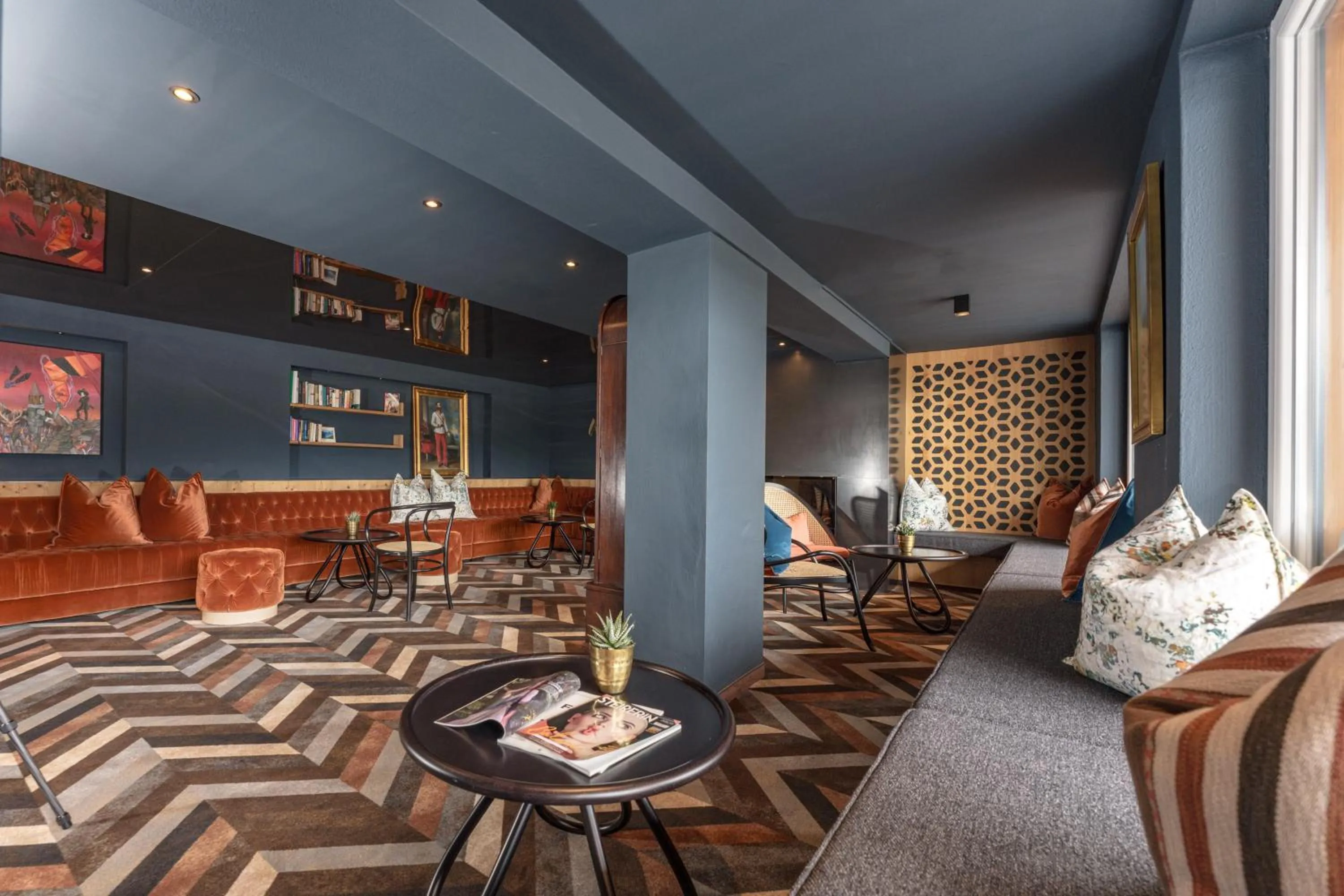 Lounge or bar in Appartements Erzherzog Johann