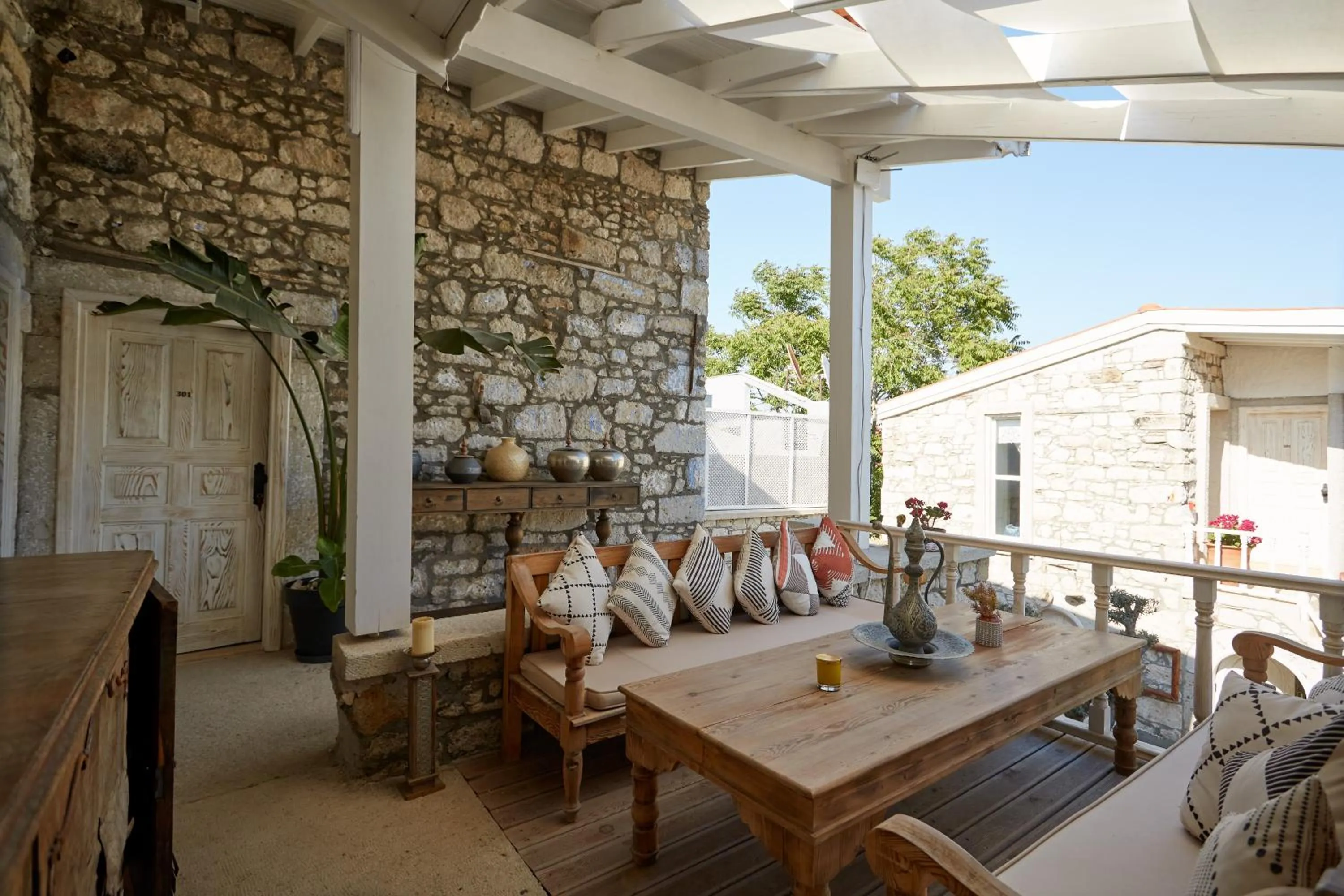 Patio in Morisi Avlu