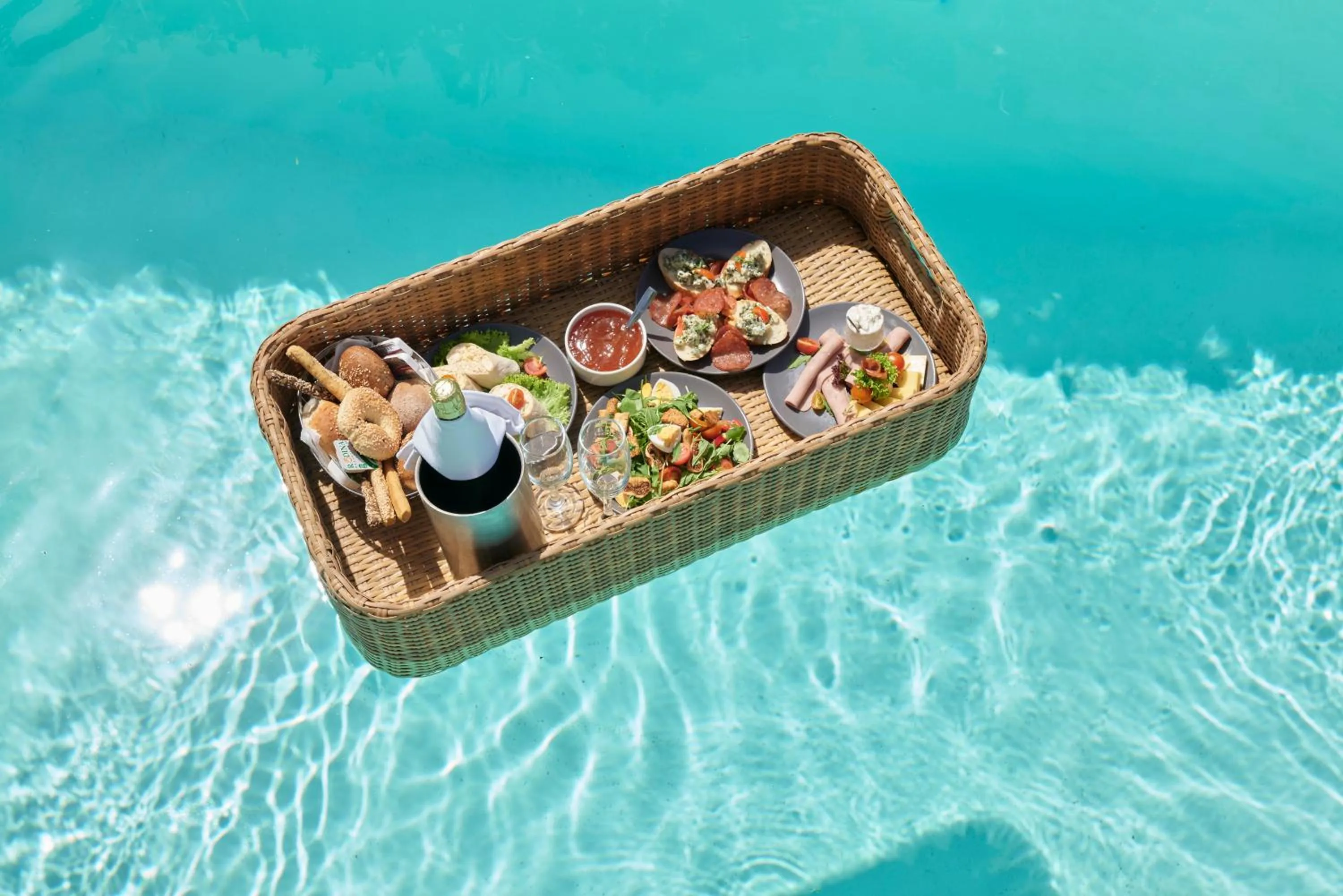 Pool view in Atlantica Eleon Grand Resort