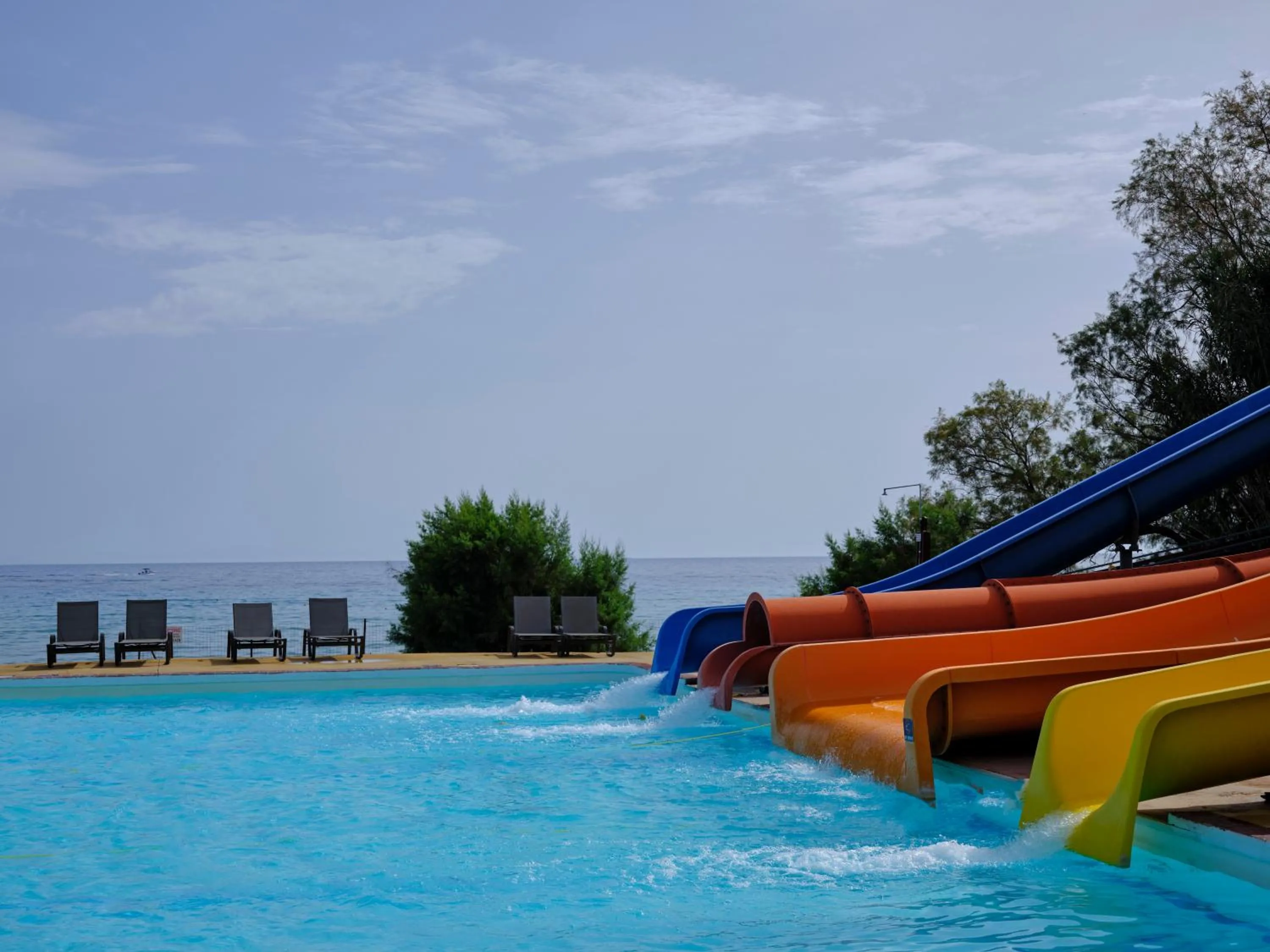 Aqua park in Atlantica Eleon Grand Resort