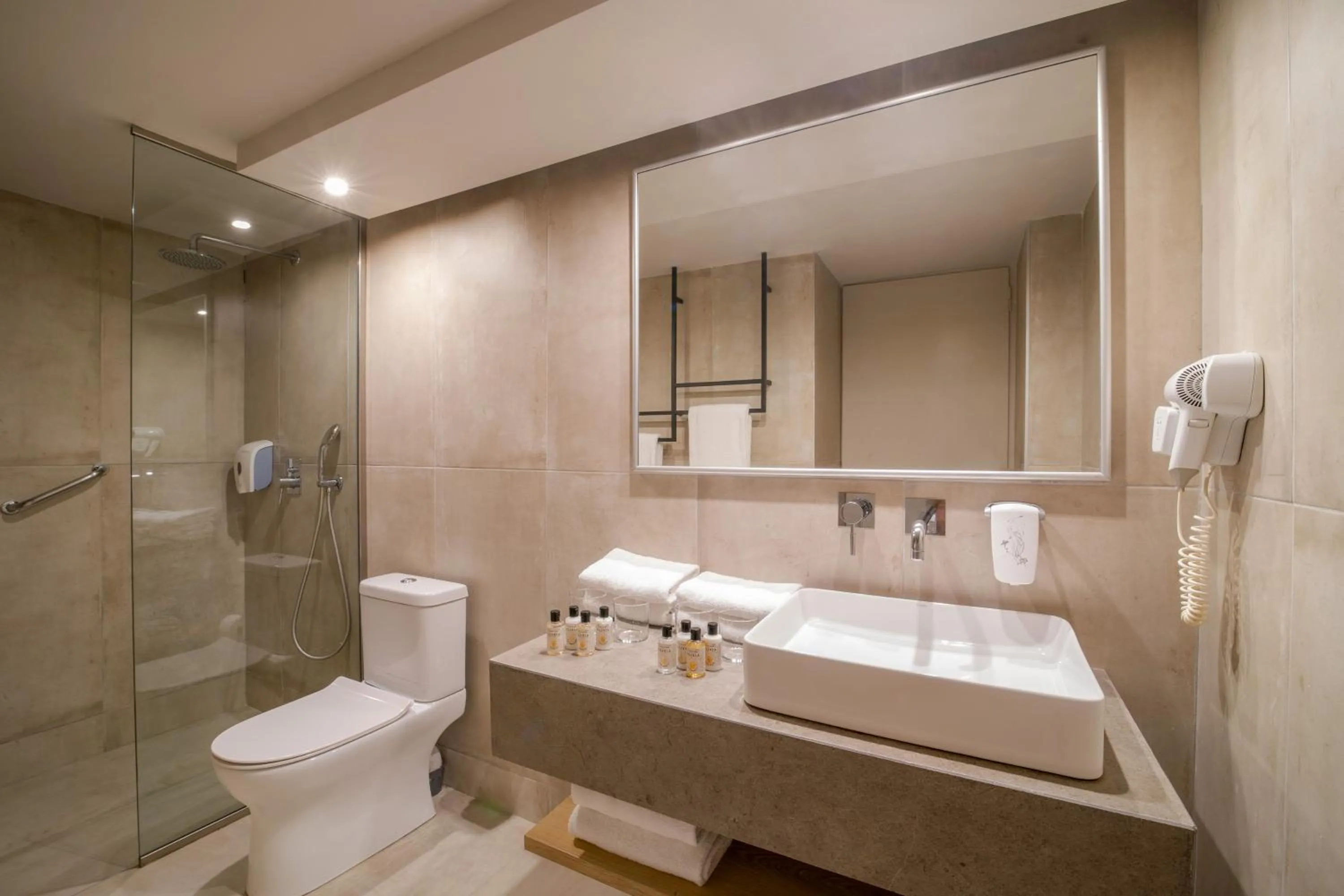 Bathroom in Sol Marina Beach Crete