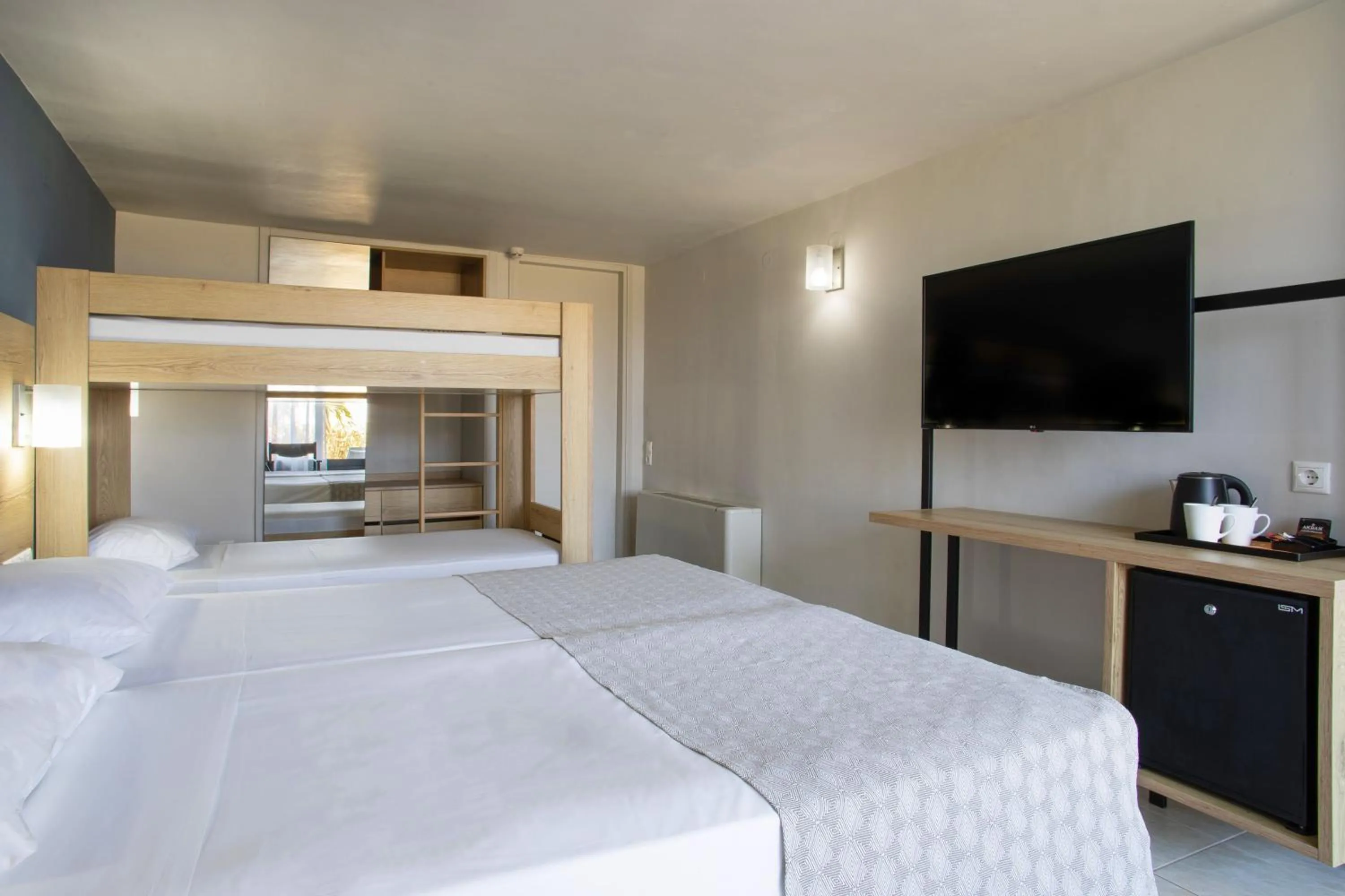 Property building, Bed in SOL Marina Beach Crete