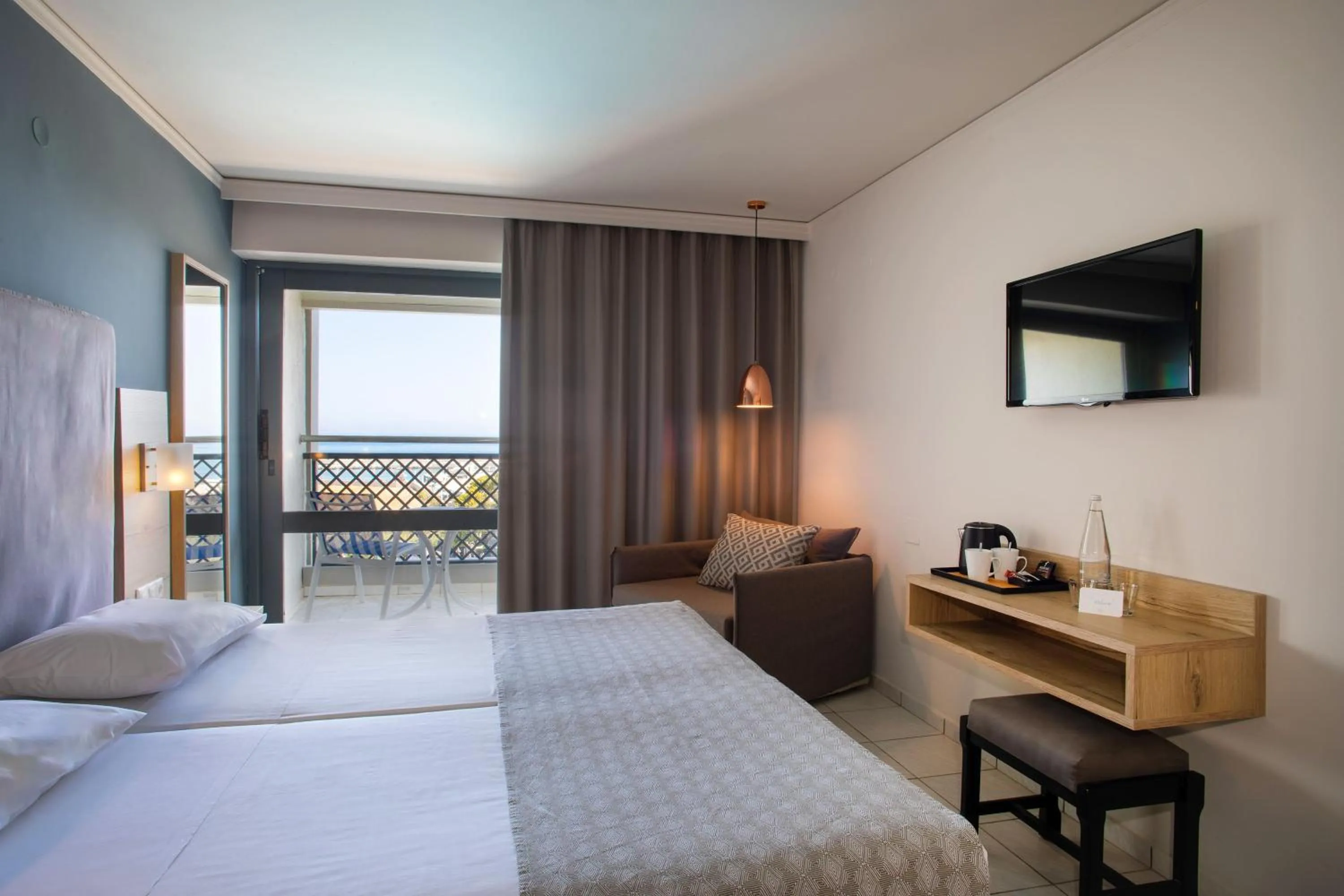 Bed in SOL Marina Beach Crete