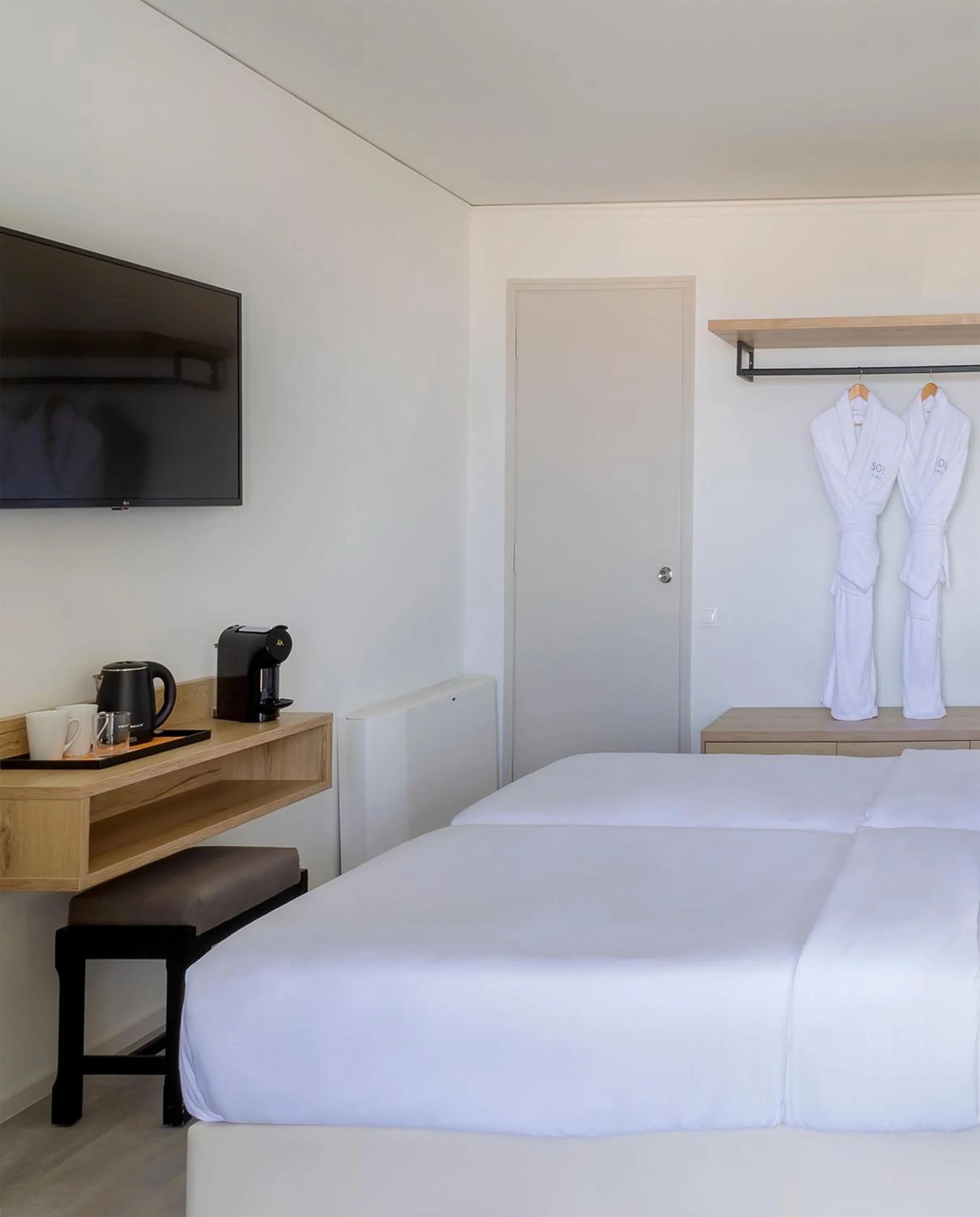 Bed in SOL Marina Beach Crete