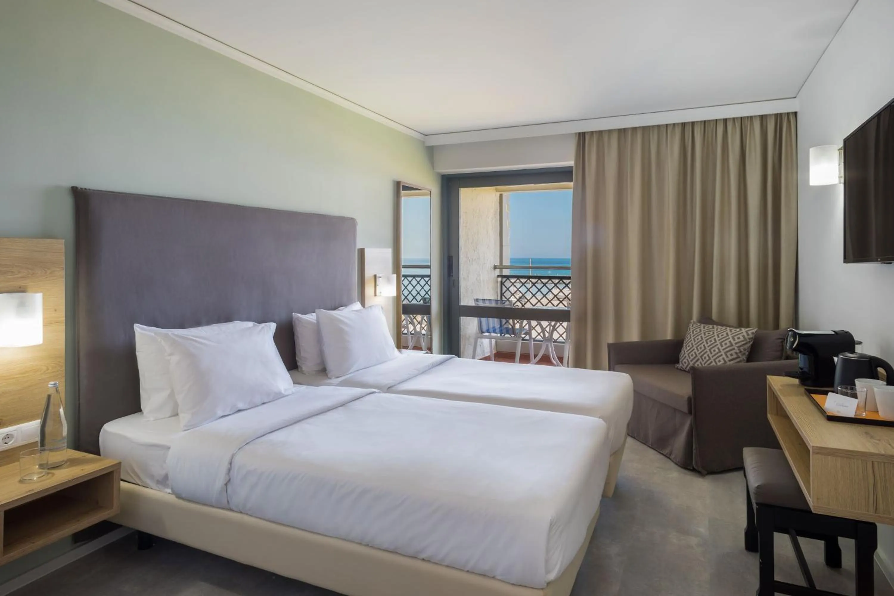 Property building, Bed in SOL Marina Beach Crete