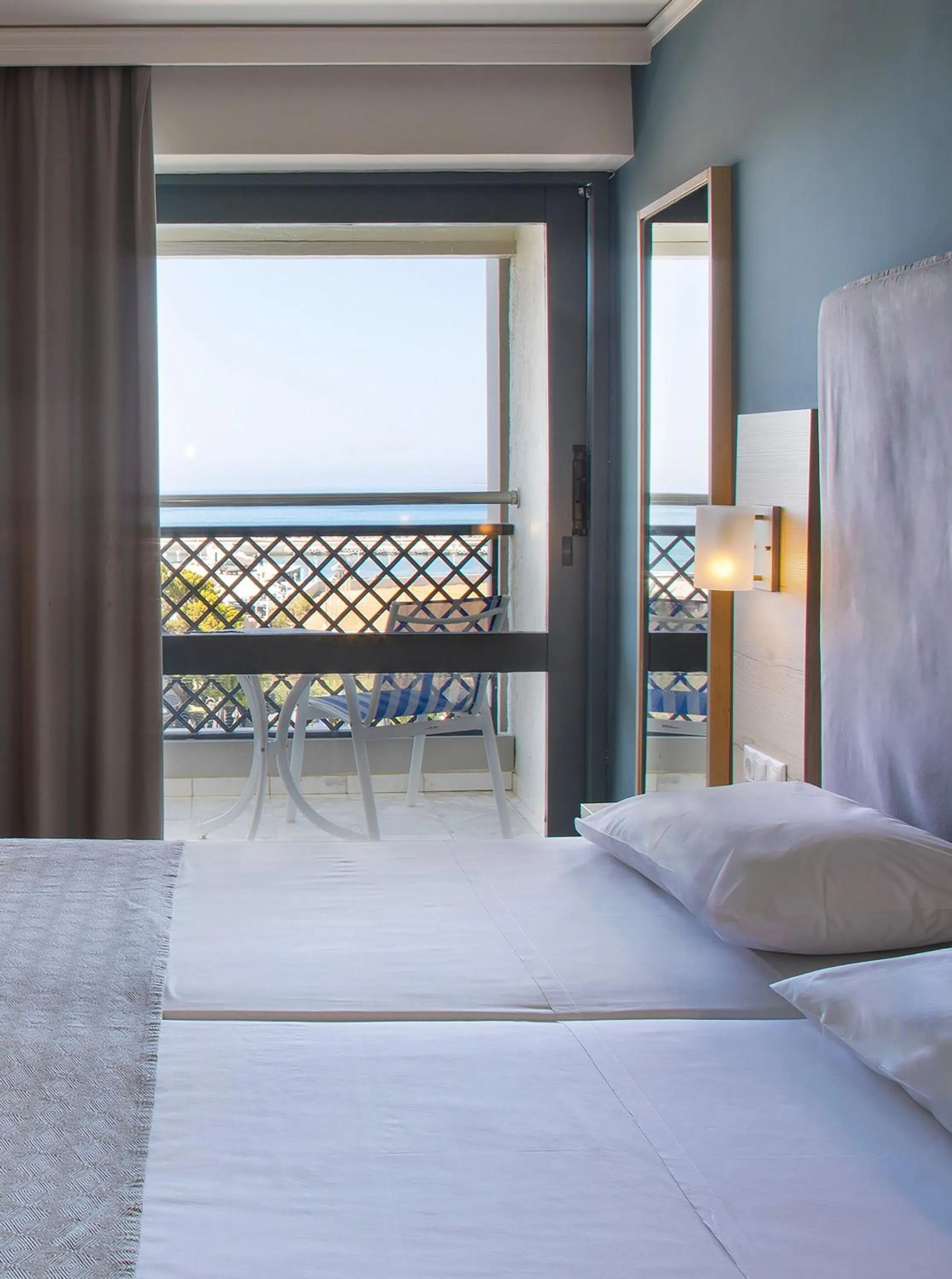 Property building, Bed in SOL Marina Beach Crete