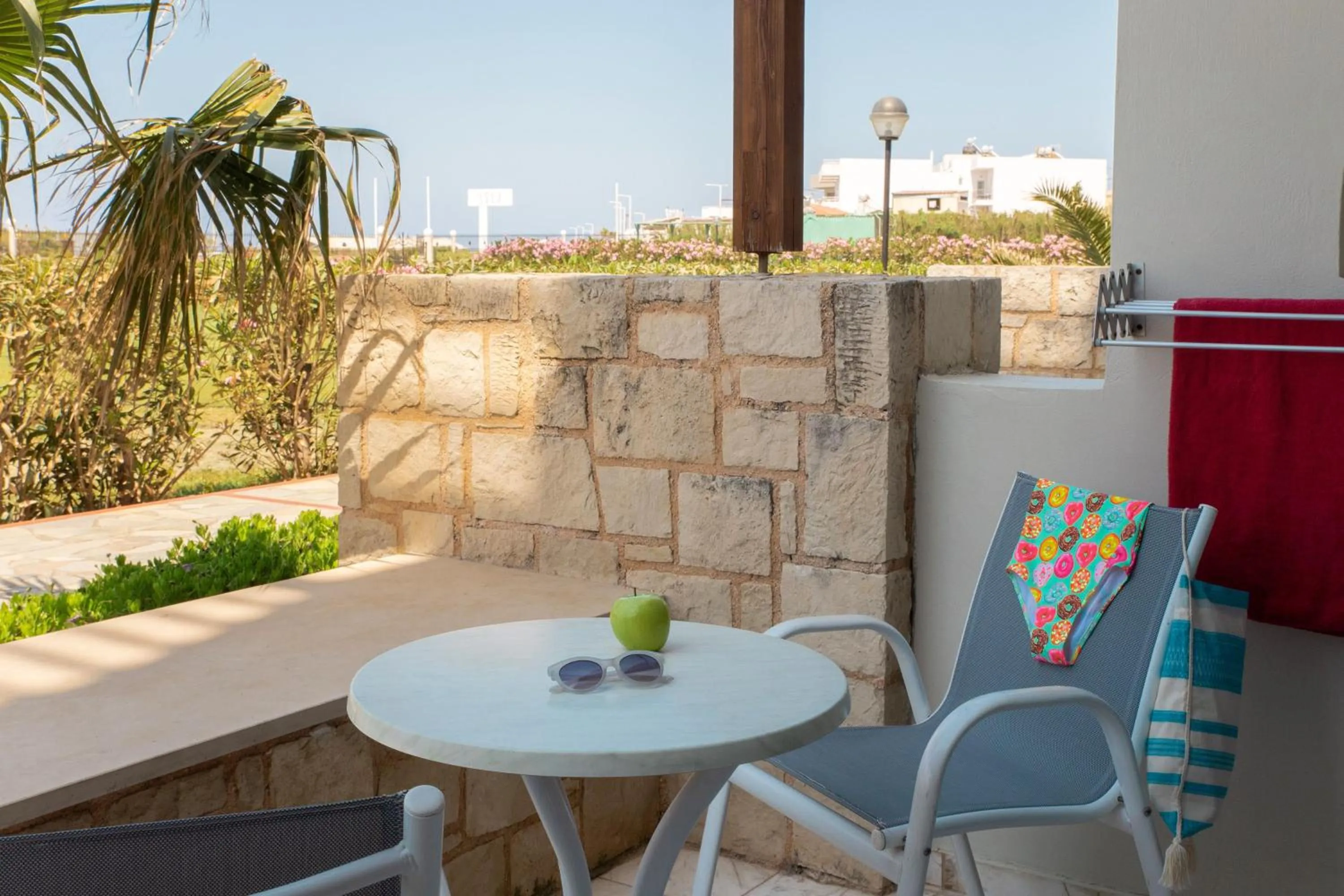 Patio in SOL Marina Beach Crete