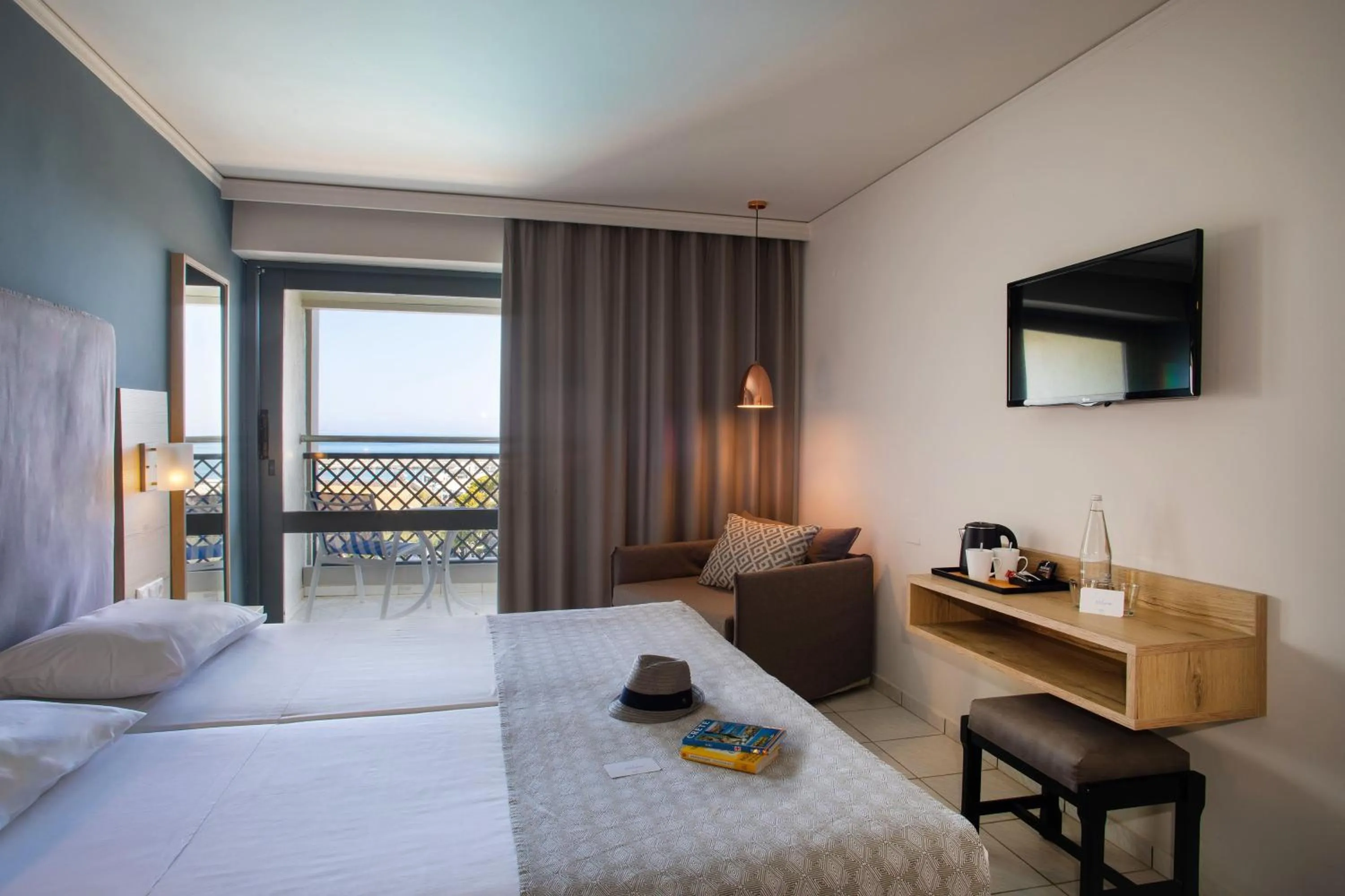 Bed in SOL Marina Beach Crete