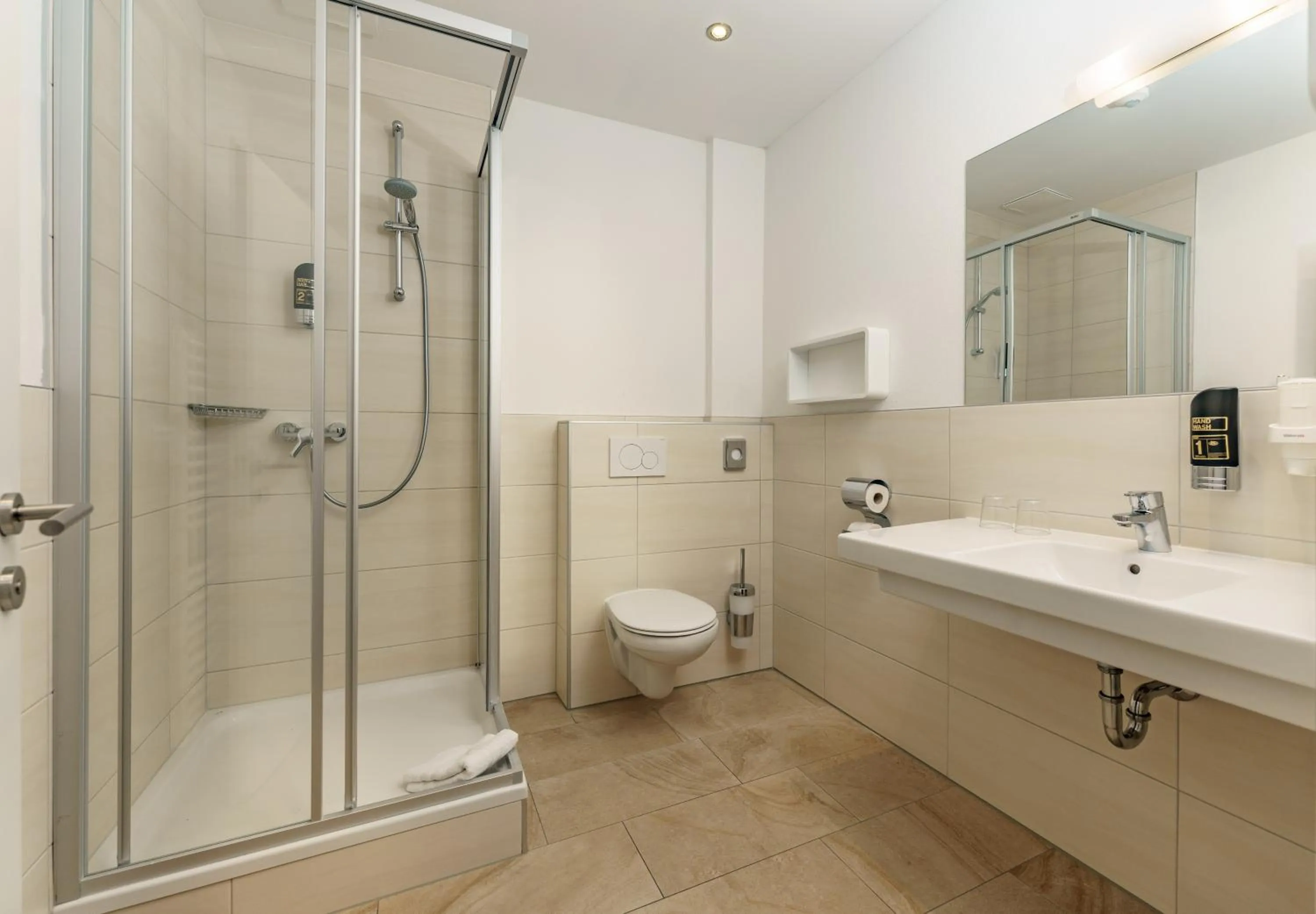 Bathroom in Appartements Landhaus Hubertus Wellness & Breakfast