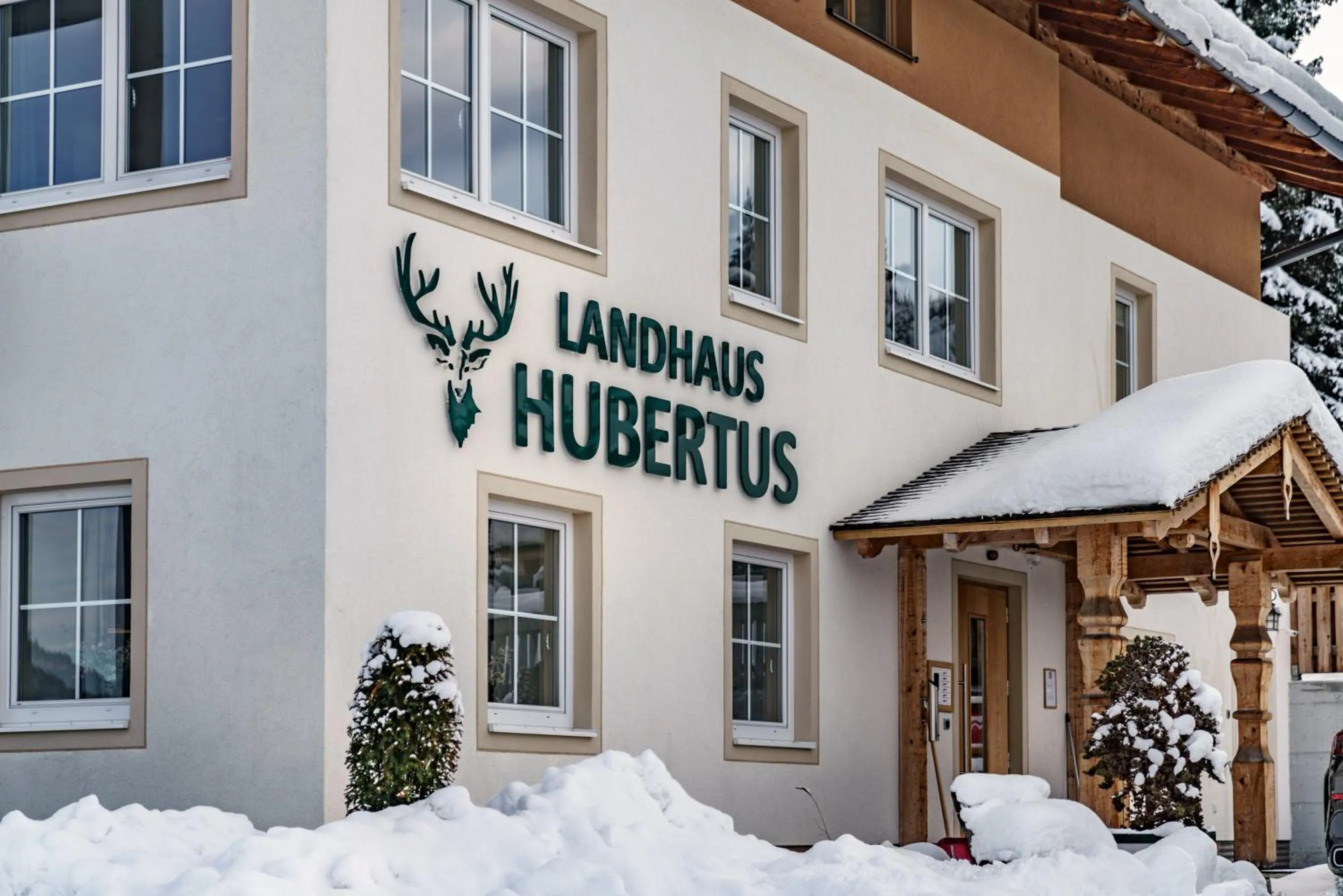 Facade/entrance in Appartements Landhaus Hubertus Wellness & Breakfast