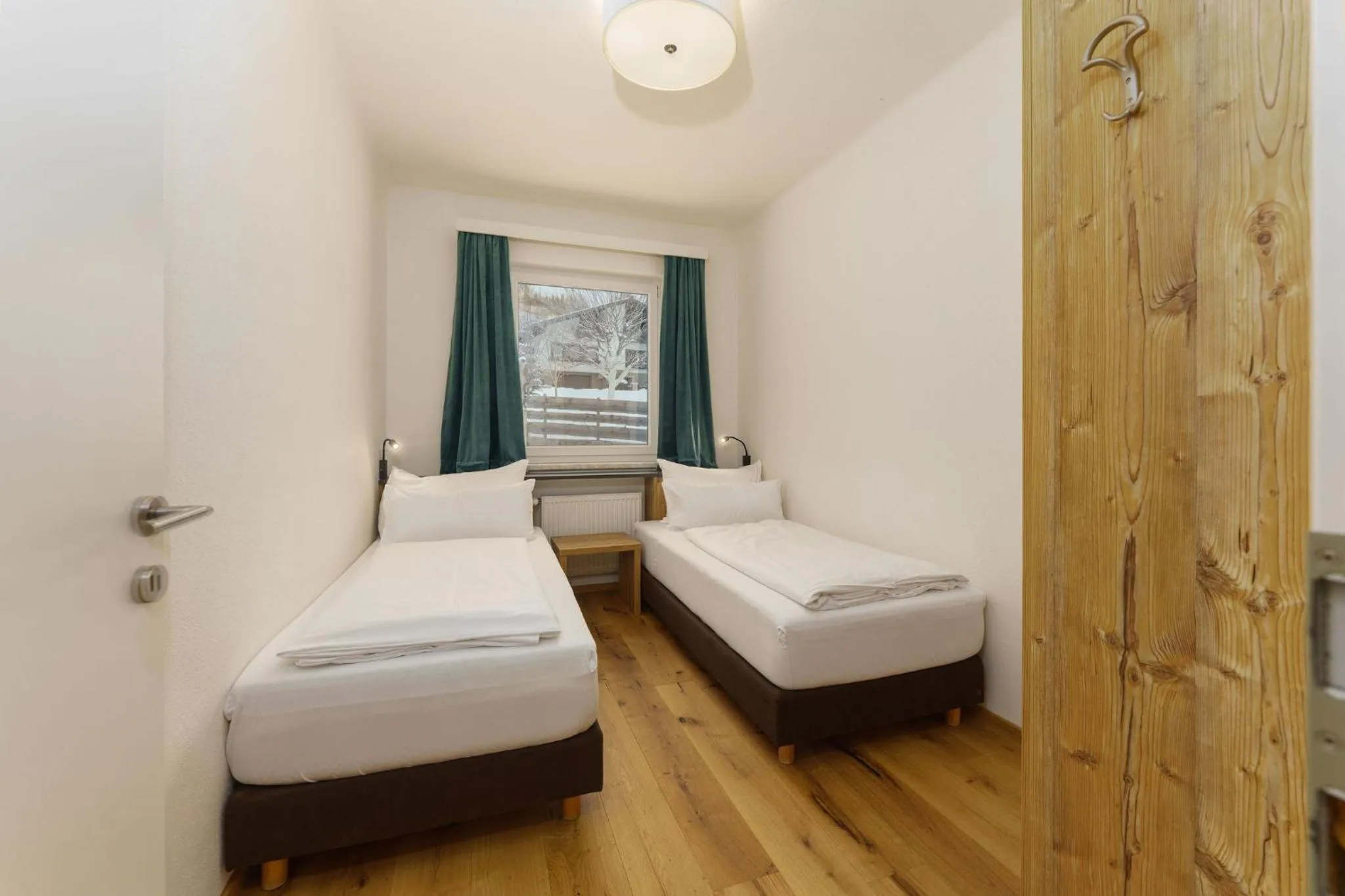 Bed in Appartements Landhaus Hubertus Wellness & Breakfast